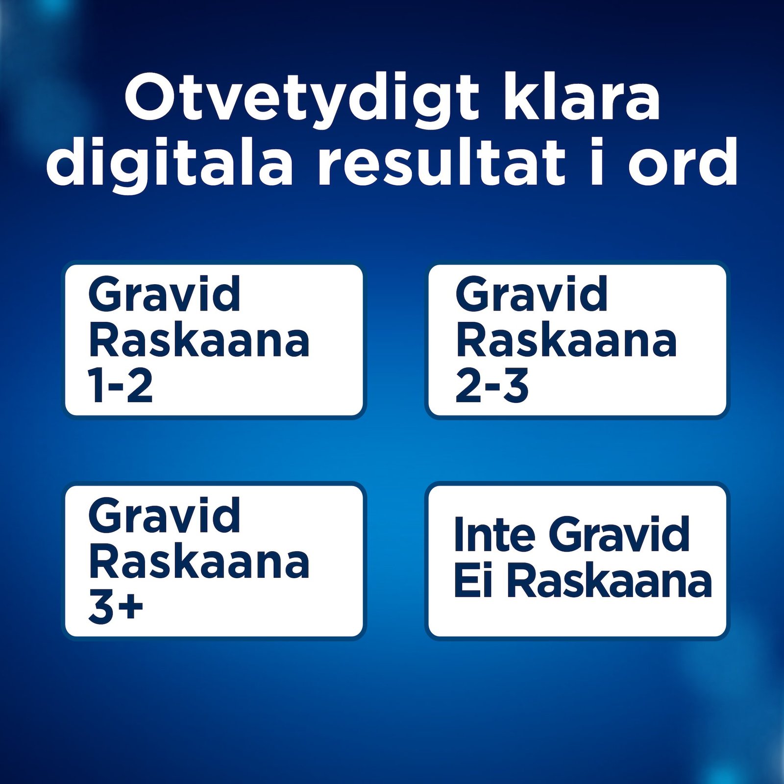 Clearblue Graviditetstest med veckoindikator 1 st