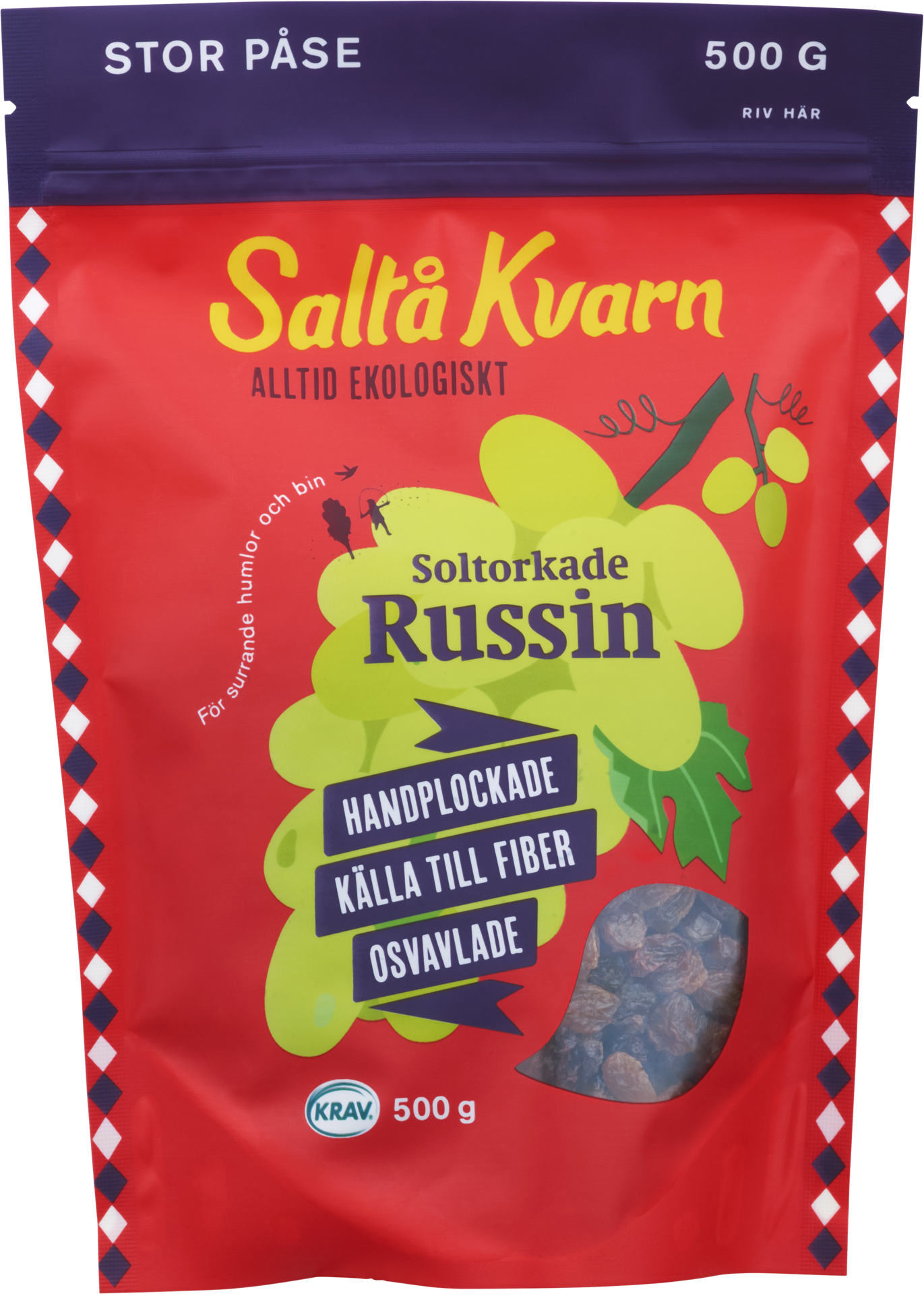 Saltå Kvarn Russin 500 g