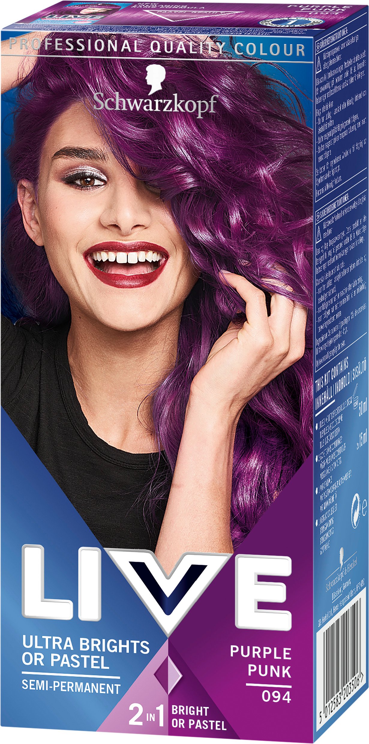 Schwarzkopf LIVE Ultra Bright Or Pastell 094 Purple Punk