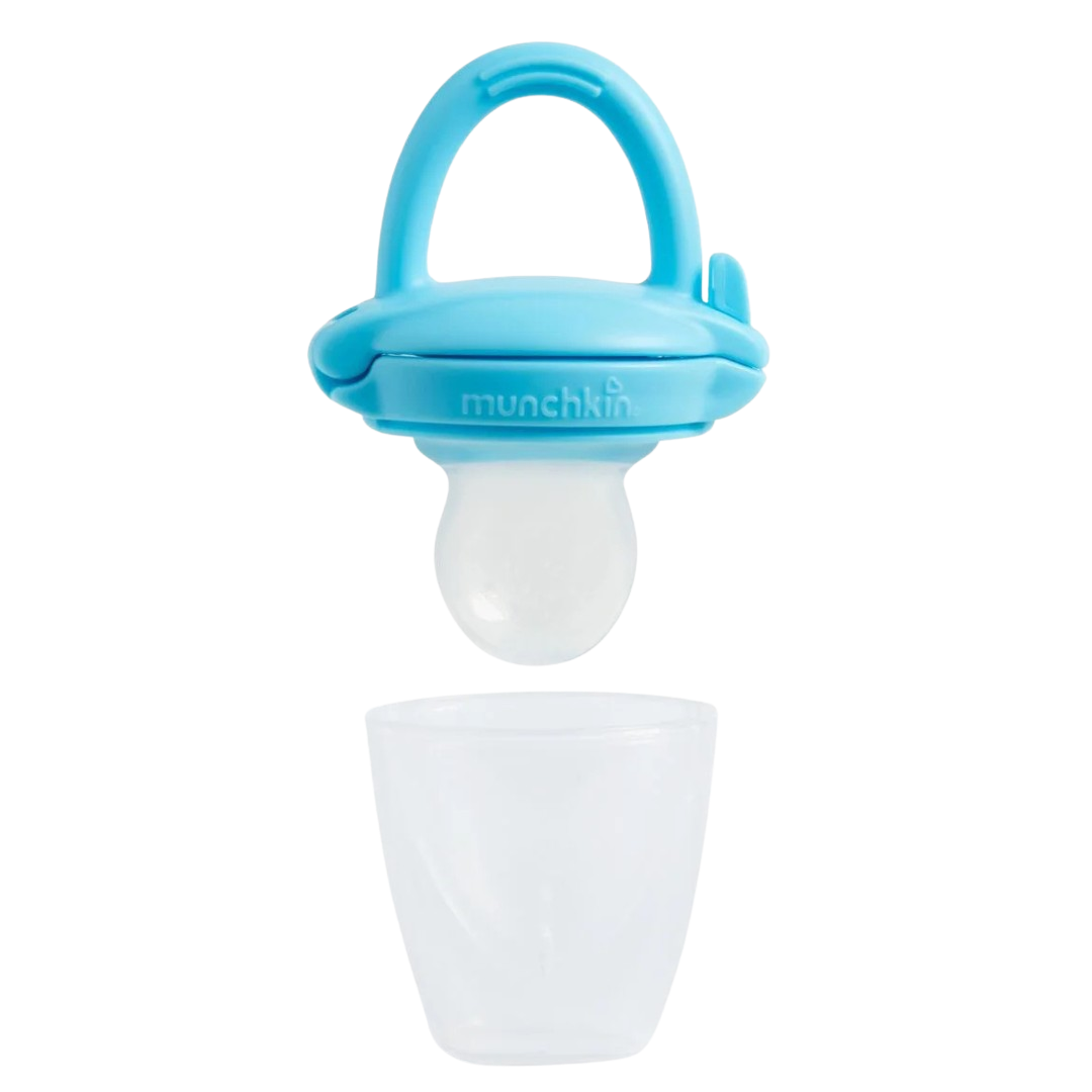 Munchkin Baby Food Feeder Silikon Blue