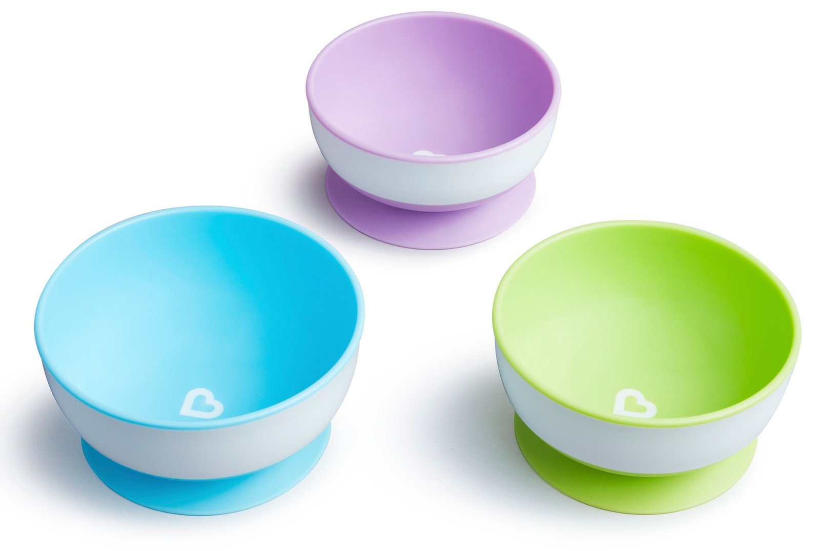 Munchkin Suction Bowls 6 mån+ 3 st