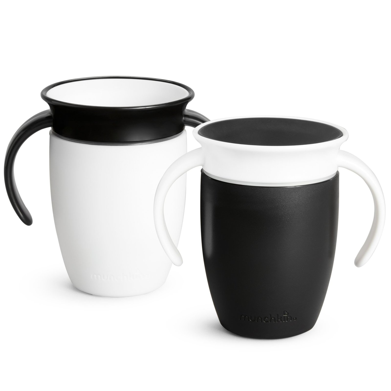 Munchkin Miracle 360 Trainer Cup Black/White 207 ml 2 st