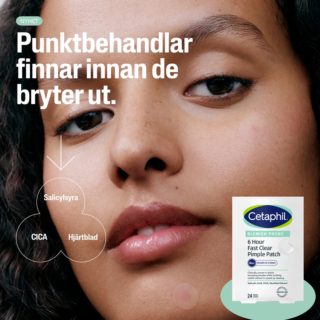 Cetaphil 6h Fast Clear Pimple Patch 24 plåster