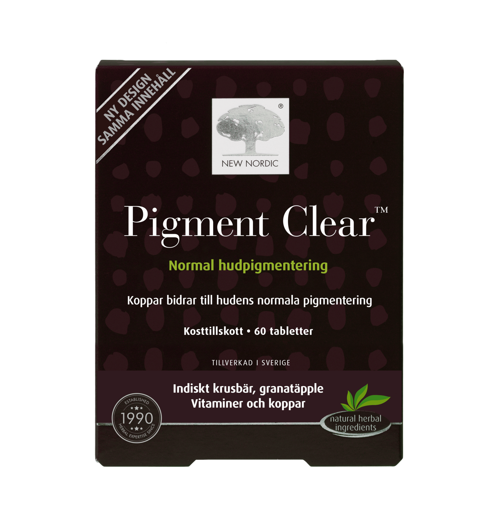 Skin Care pigment clear kosttillskott 60 st