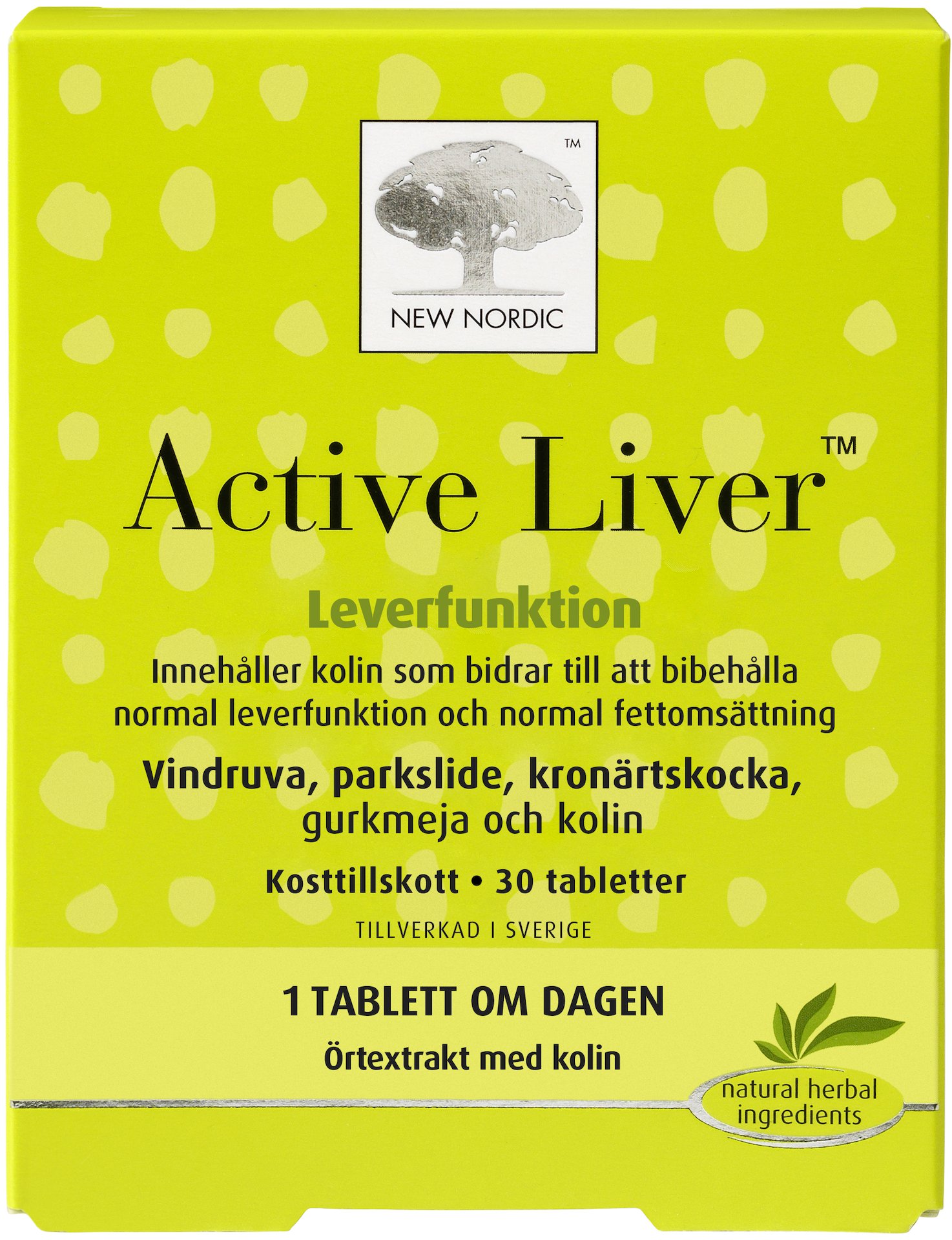 Active Liver 30 tabletter
