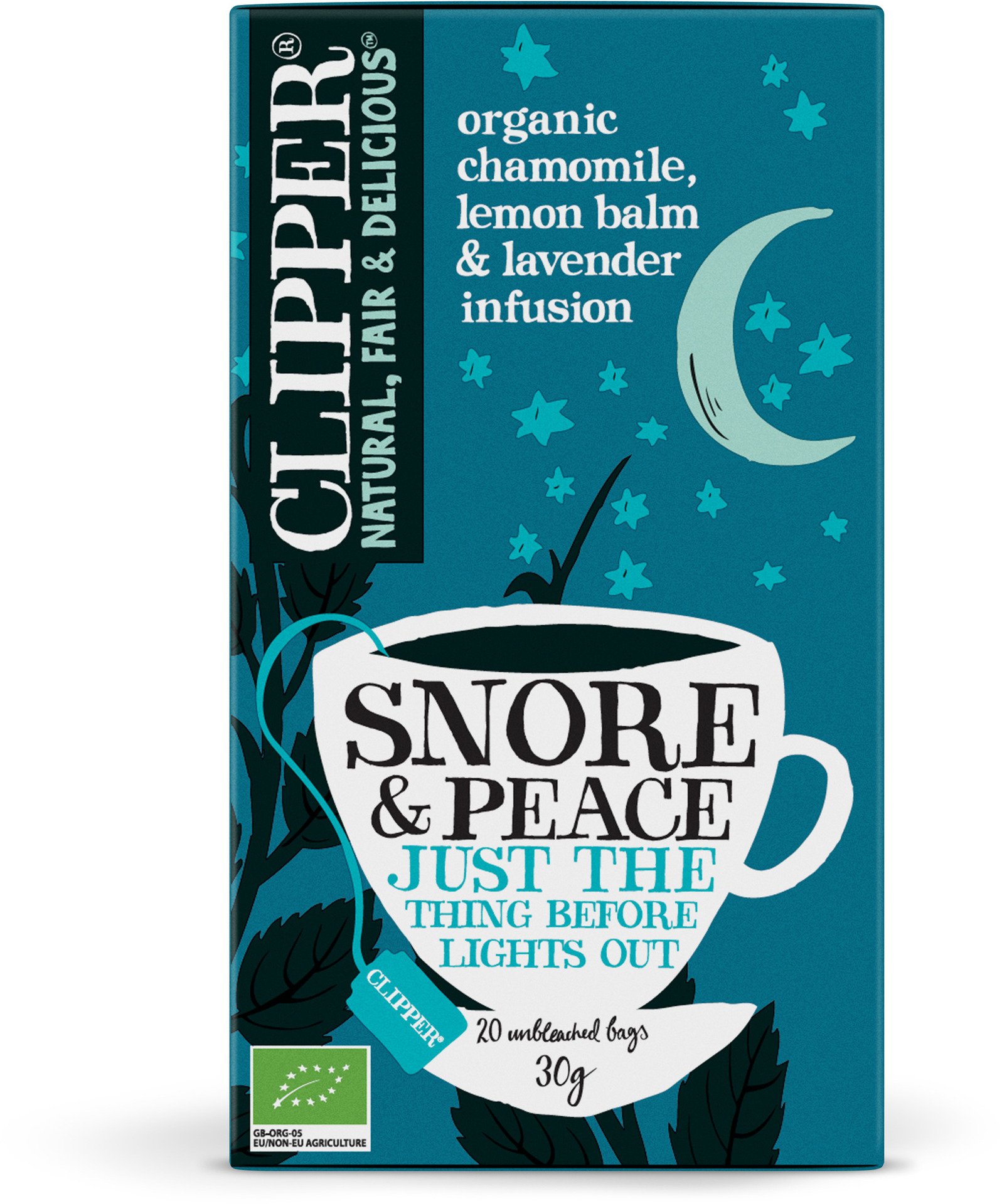 Clipper Snore & Peace Infusion 20 tepåsar