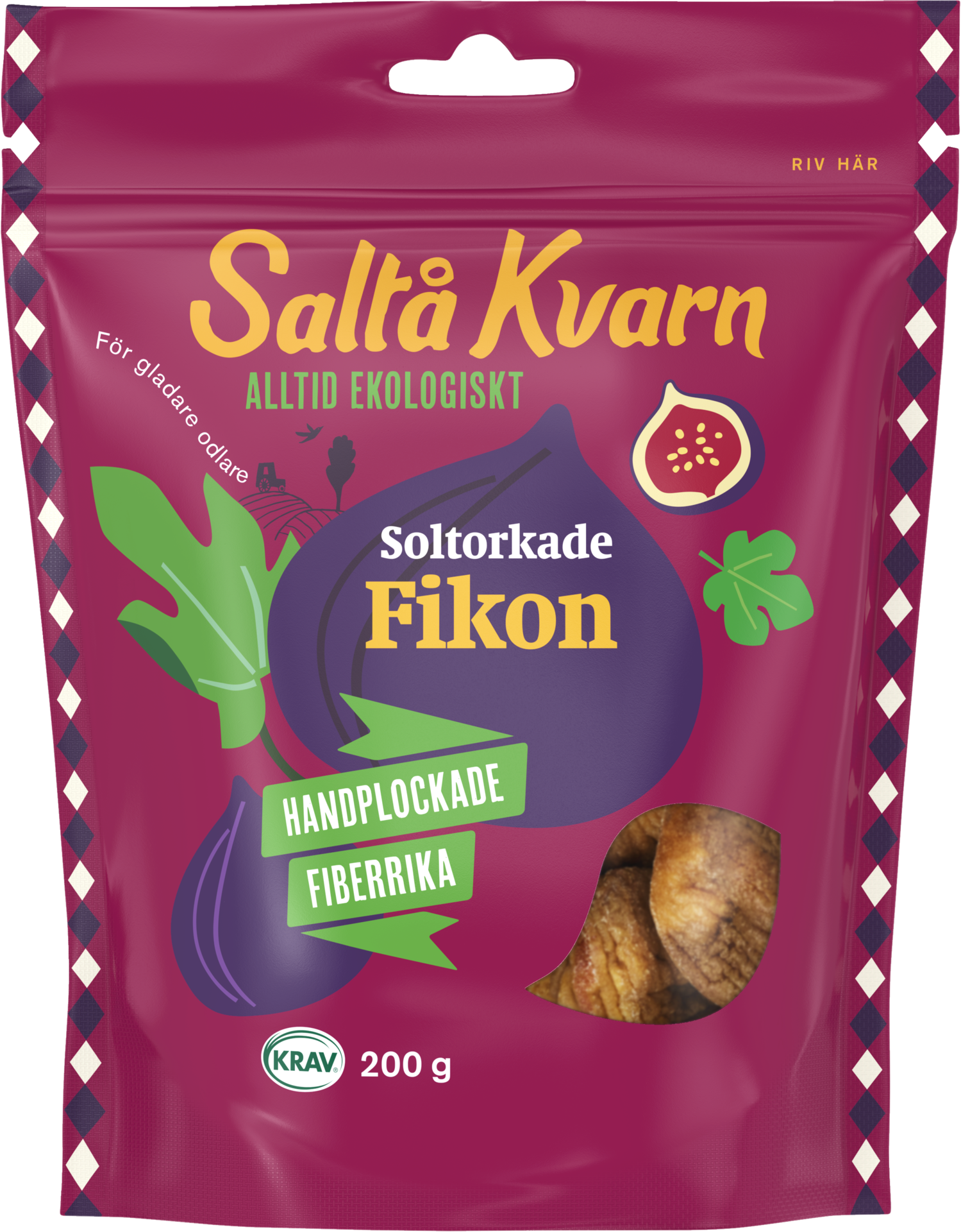 Saltå Kvarn Fikon 200 g