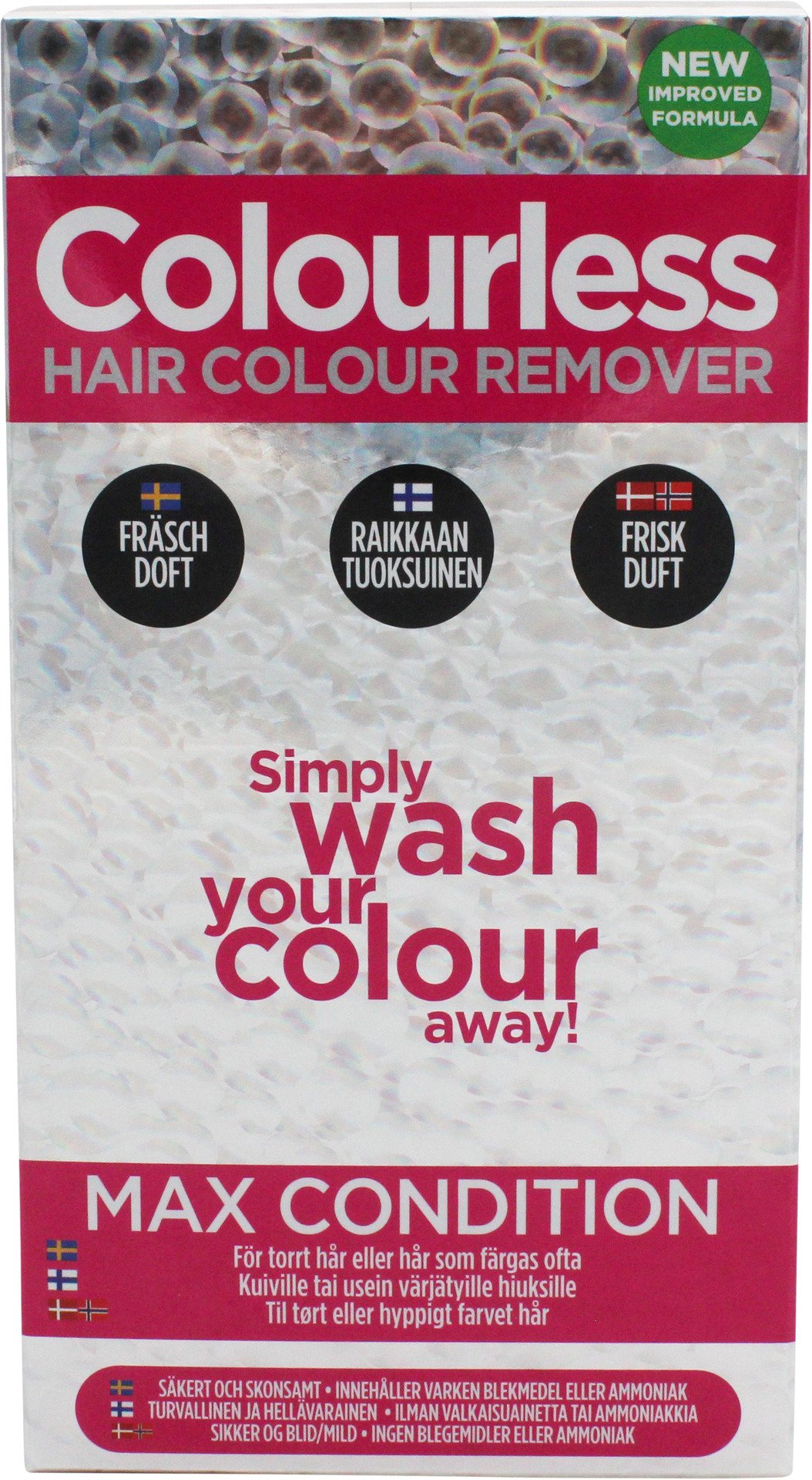 Colourless Haircolour Remover Max Condition
