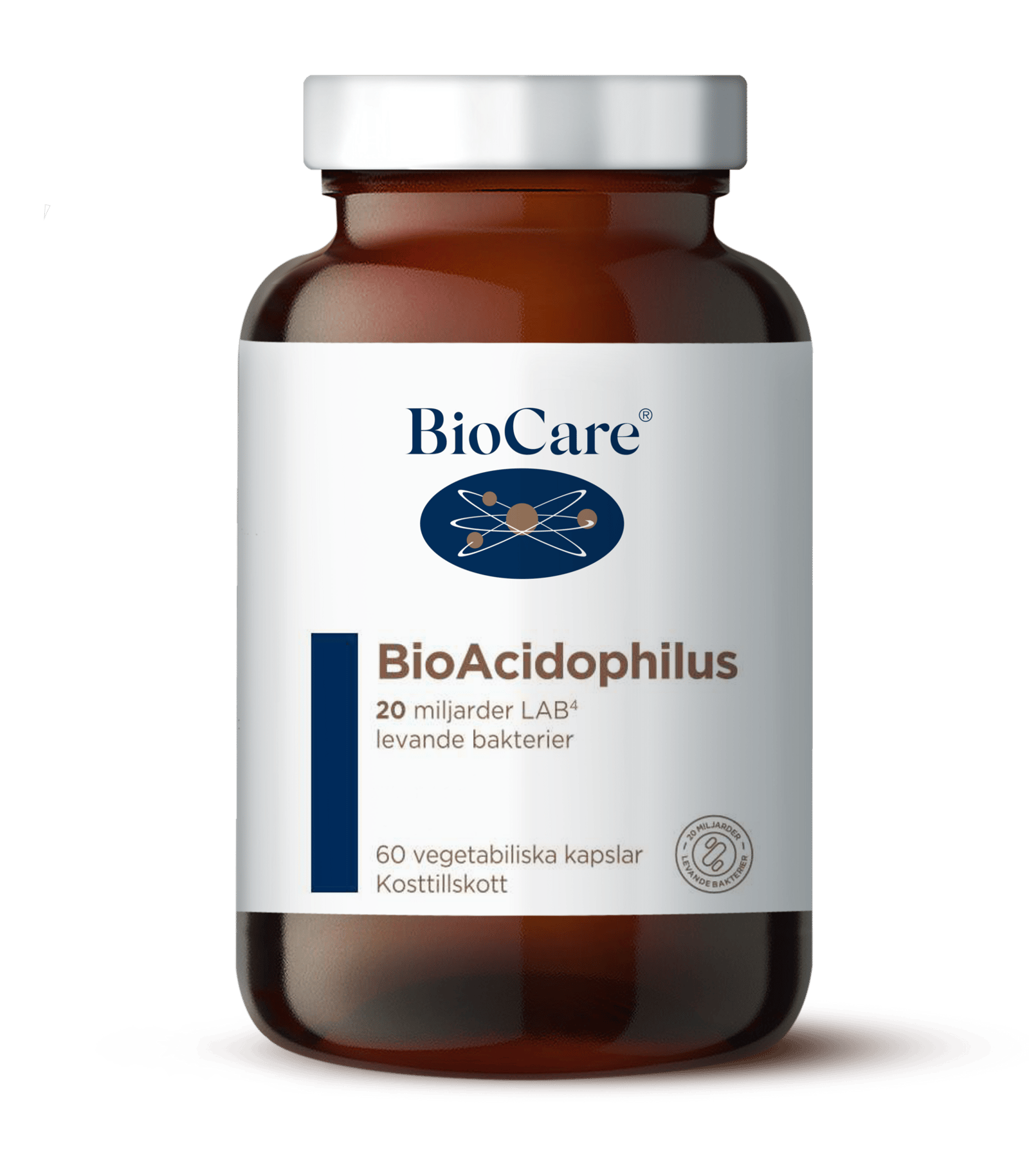 BioCare BioAcidophilus 60 kapslar