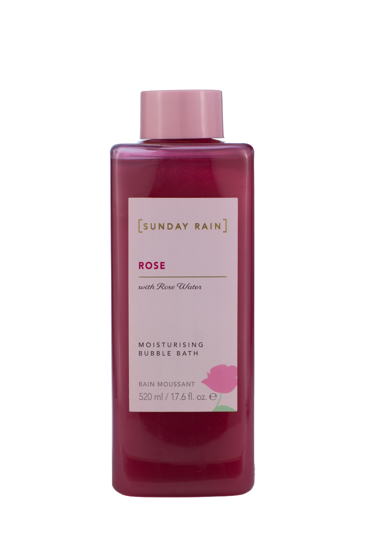 Sunday Rain Rose Bubble Bath 520 ml