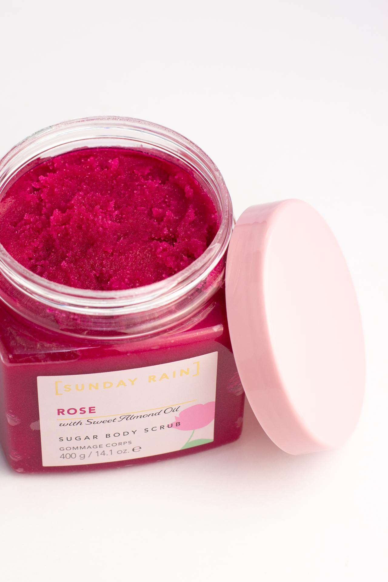 Sunday Rain Rose Body Scrub 400 g