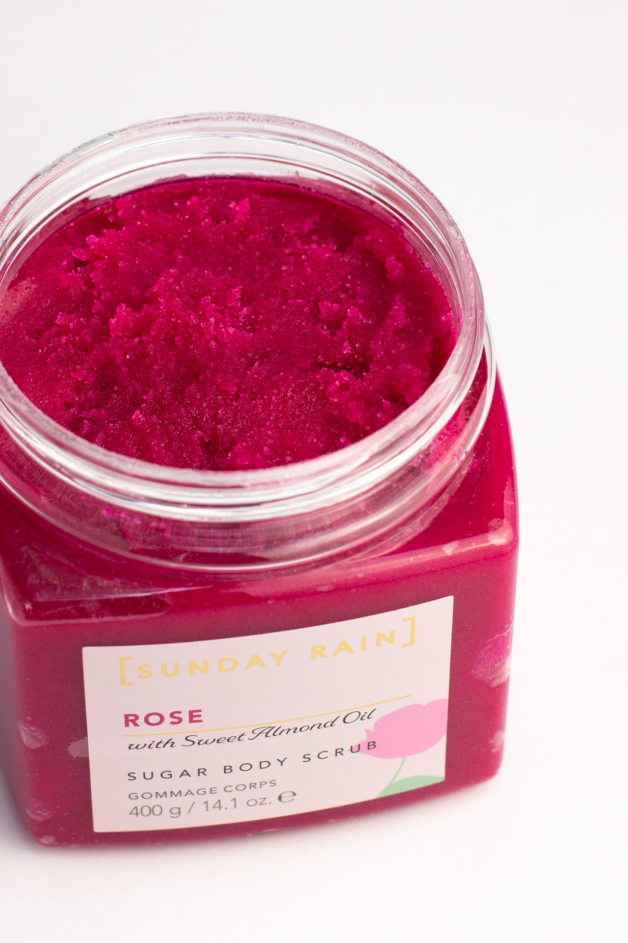 Sunday Rain Rose Body Scrub 400 g