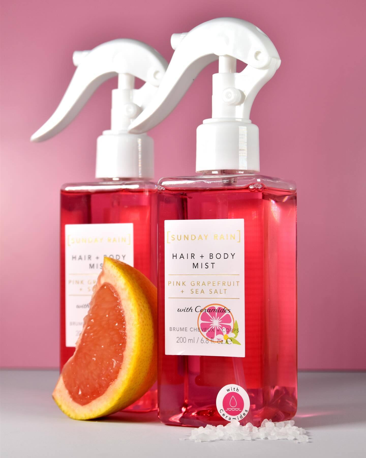 Sunday Rain Pink Grapefruit & Sea Salt Hair & Body Mist 200 ml