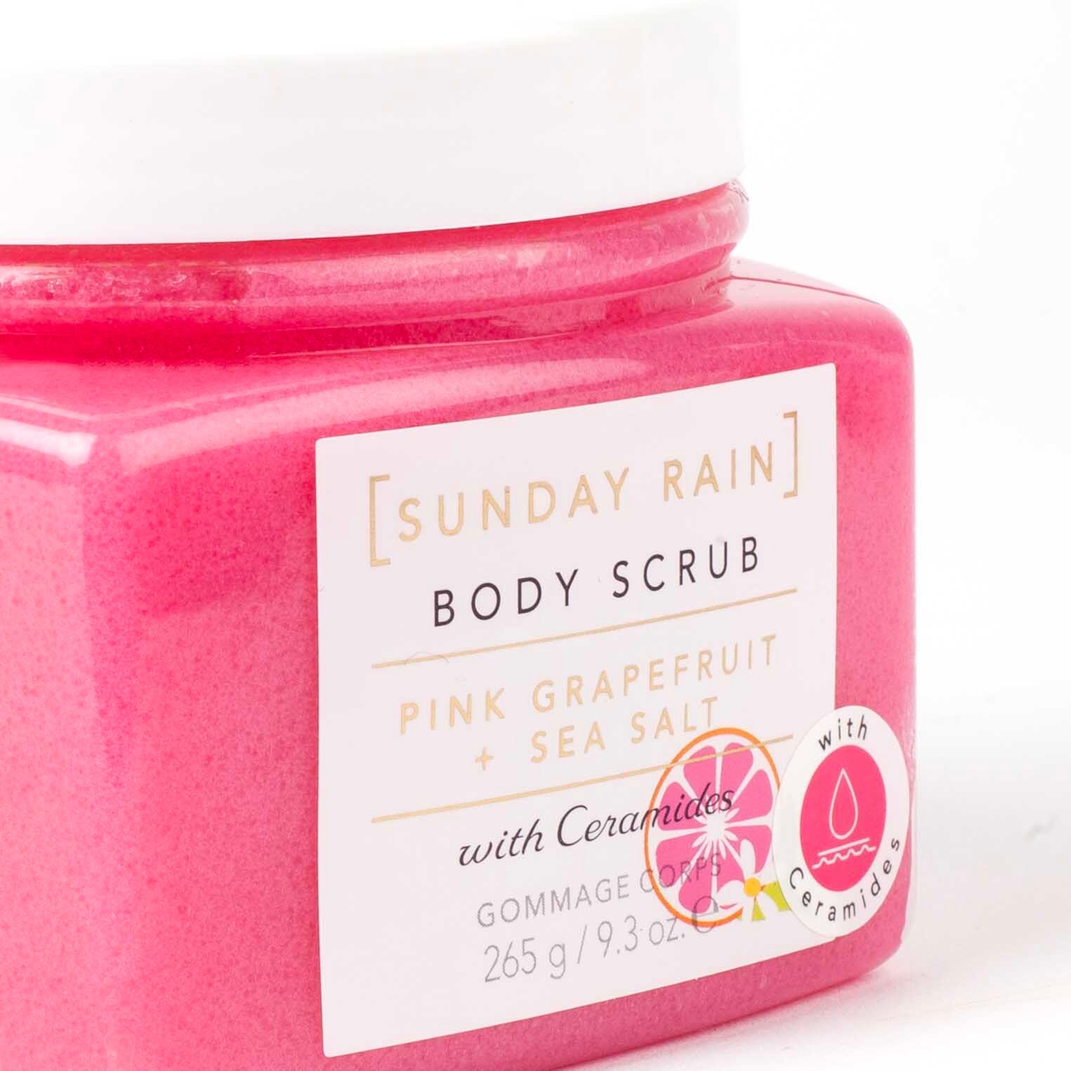 Sunday Rain Pink Grapefruit & Sea Salt Body Scrub 265 g