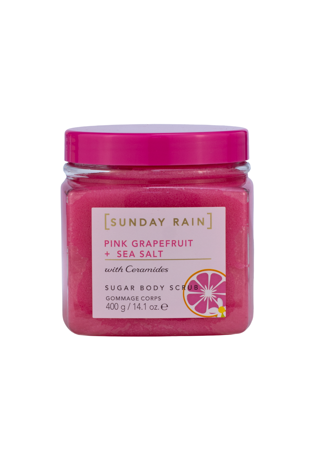 Sunday Rain Pink Grapefruit & Sea Salt Body Scrub 400 g