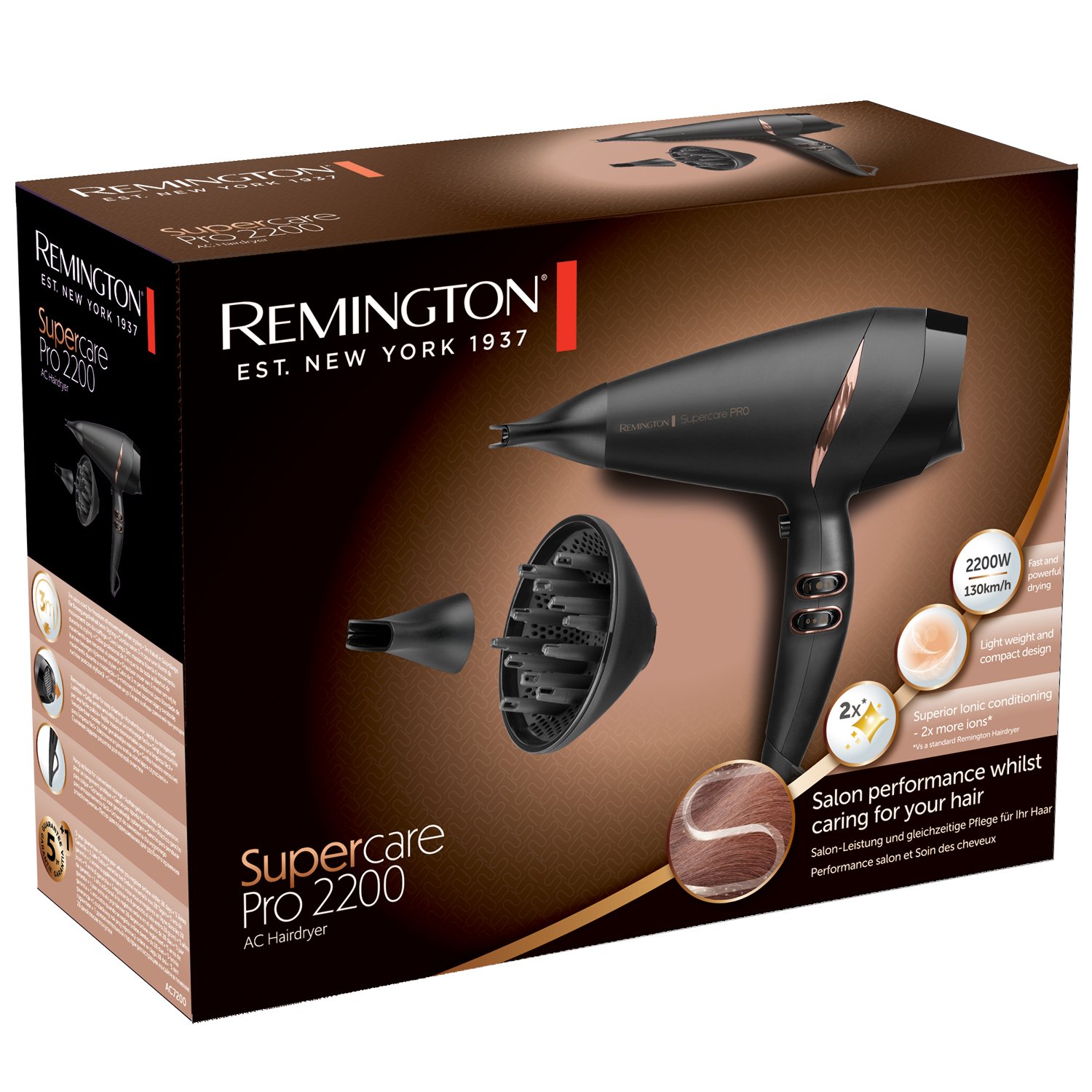 REMINGTON Hårfön AC7200 Supercare PRO 2200 AC