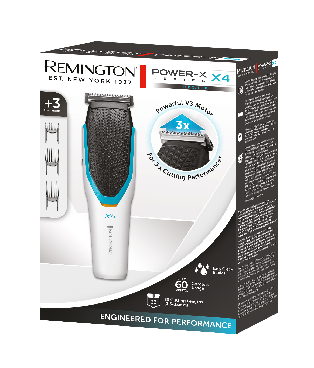 REMINGTON Power Series X4 Hårklippare 1 st