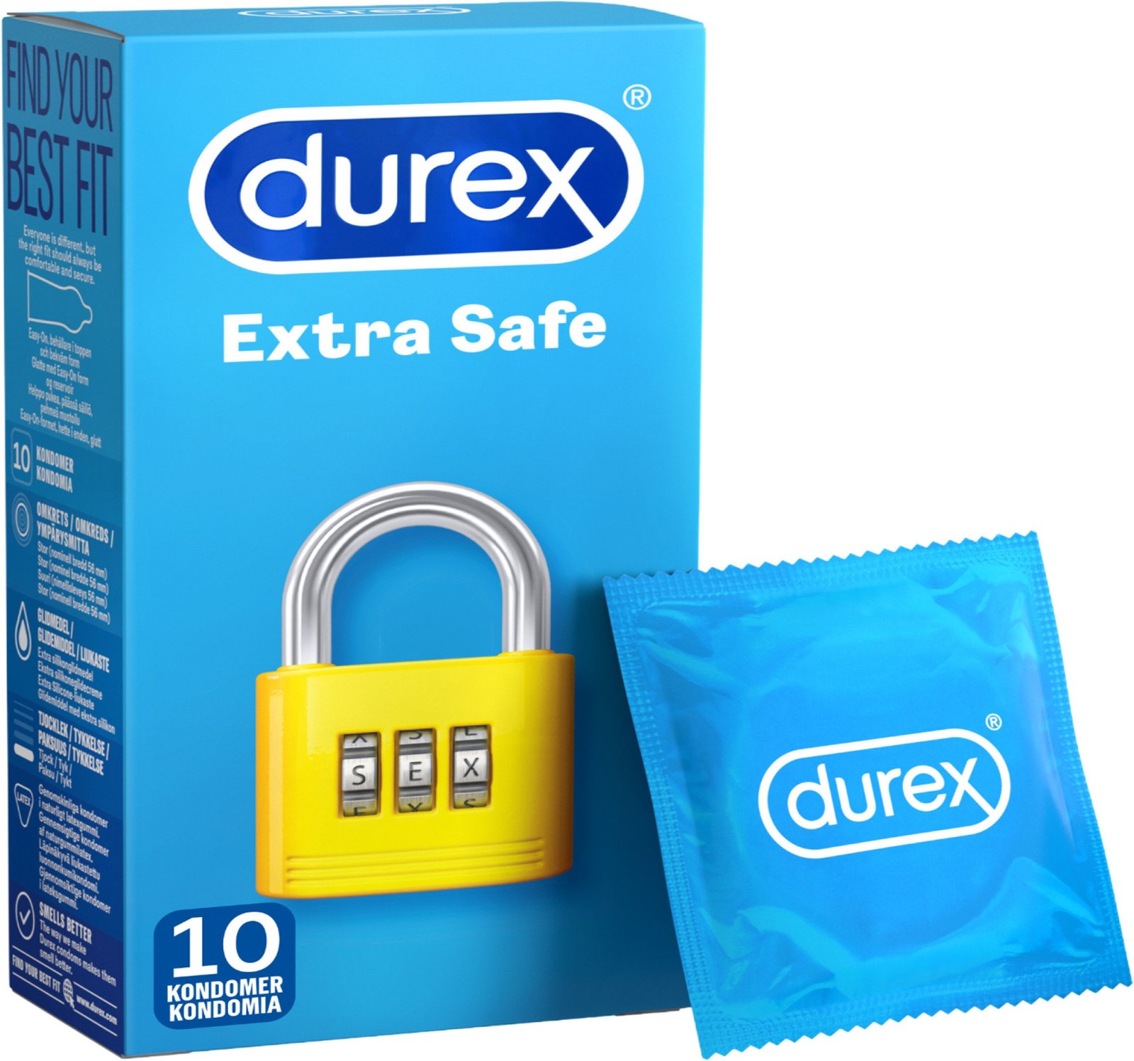Durex Extra Safe 10 st