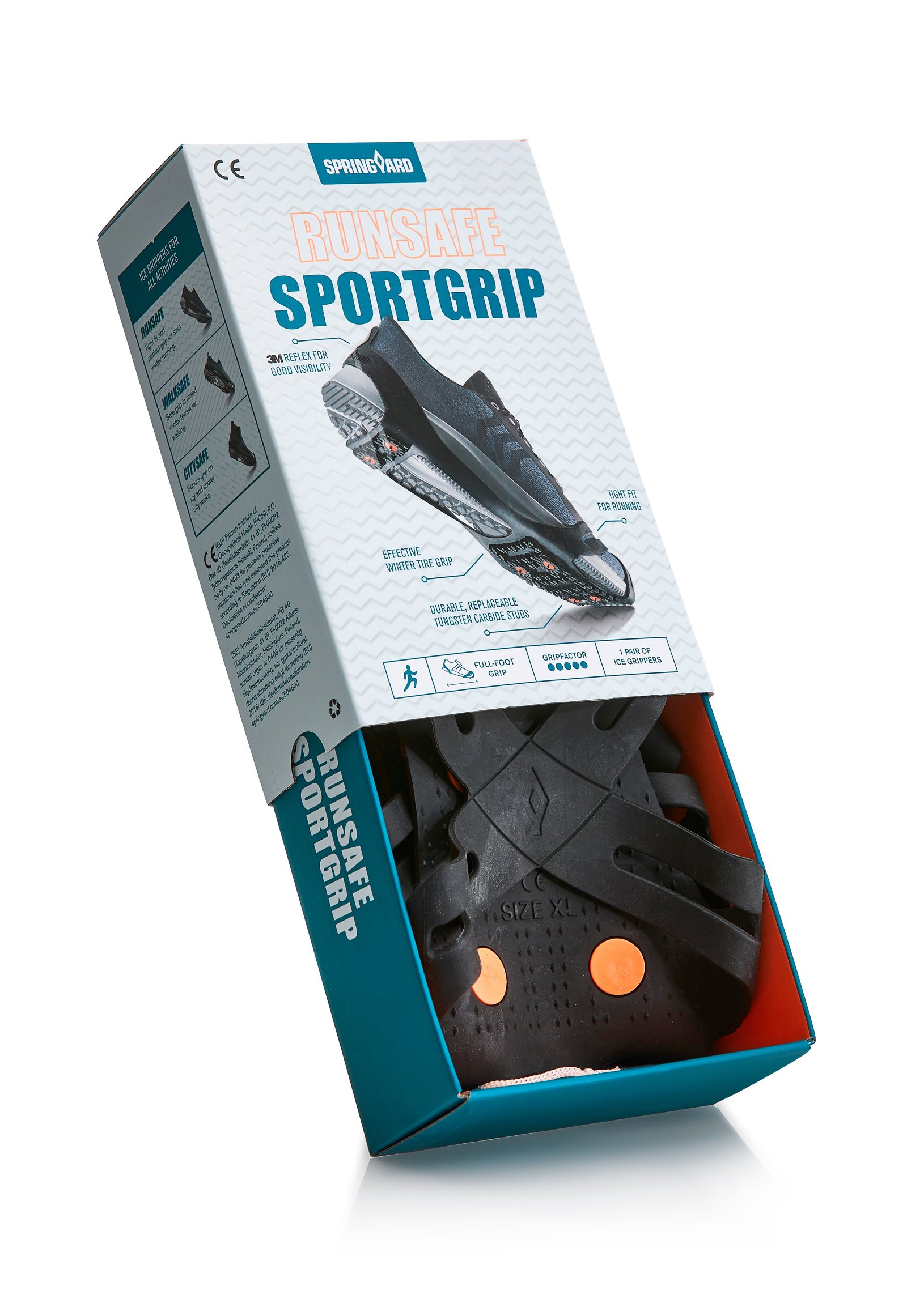 Springyard SportGrip Runsafe Broddar Stl 35-38