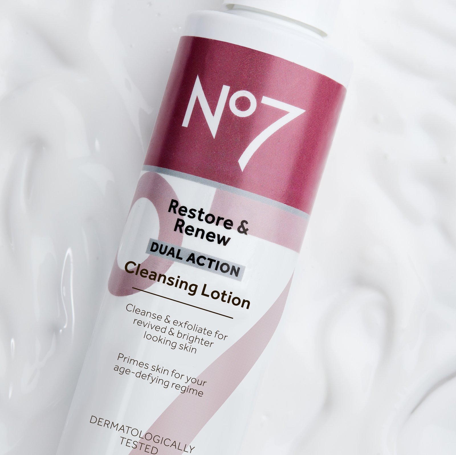 No7 Restore & Renew Cleansing Lotion 200 ml