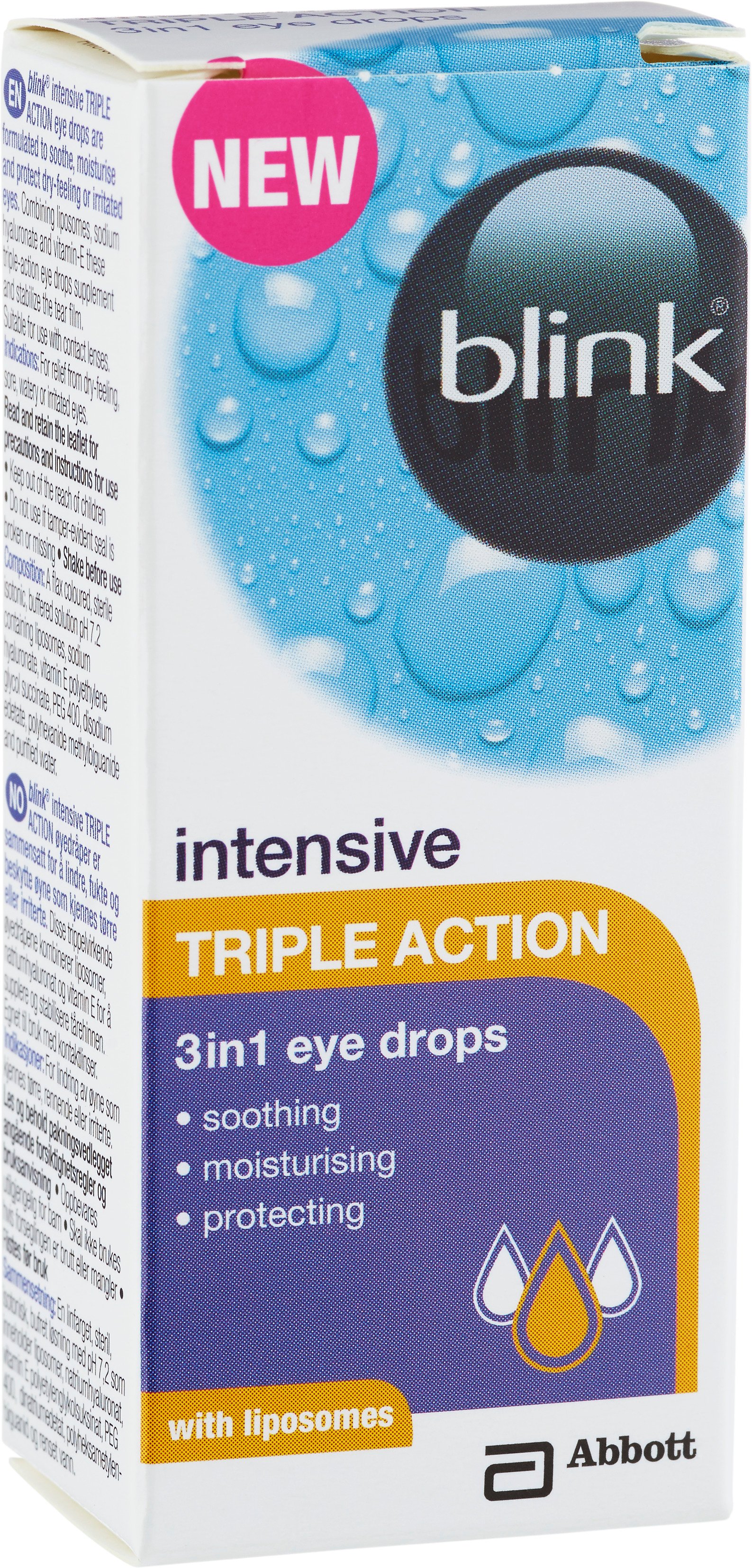 Blink Ögondroppar Intense Triple Action 10 ml