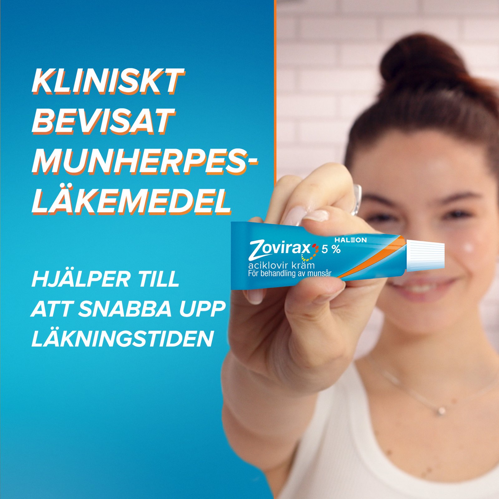 Zovirax Kräm 5% tub 2 g