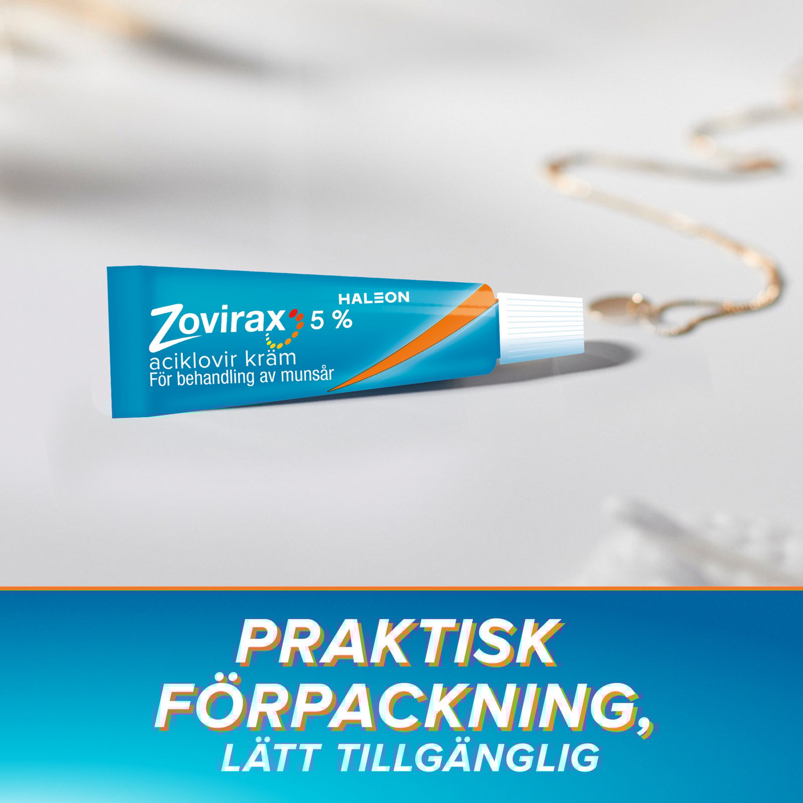 Zovirax Kräm 5% tub 2 g