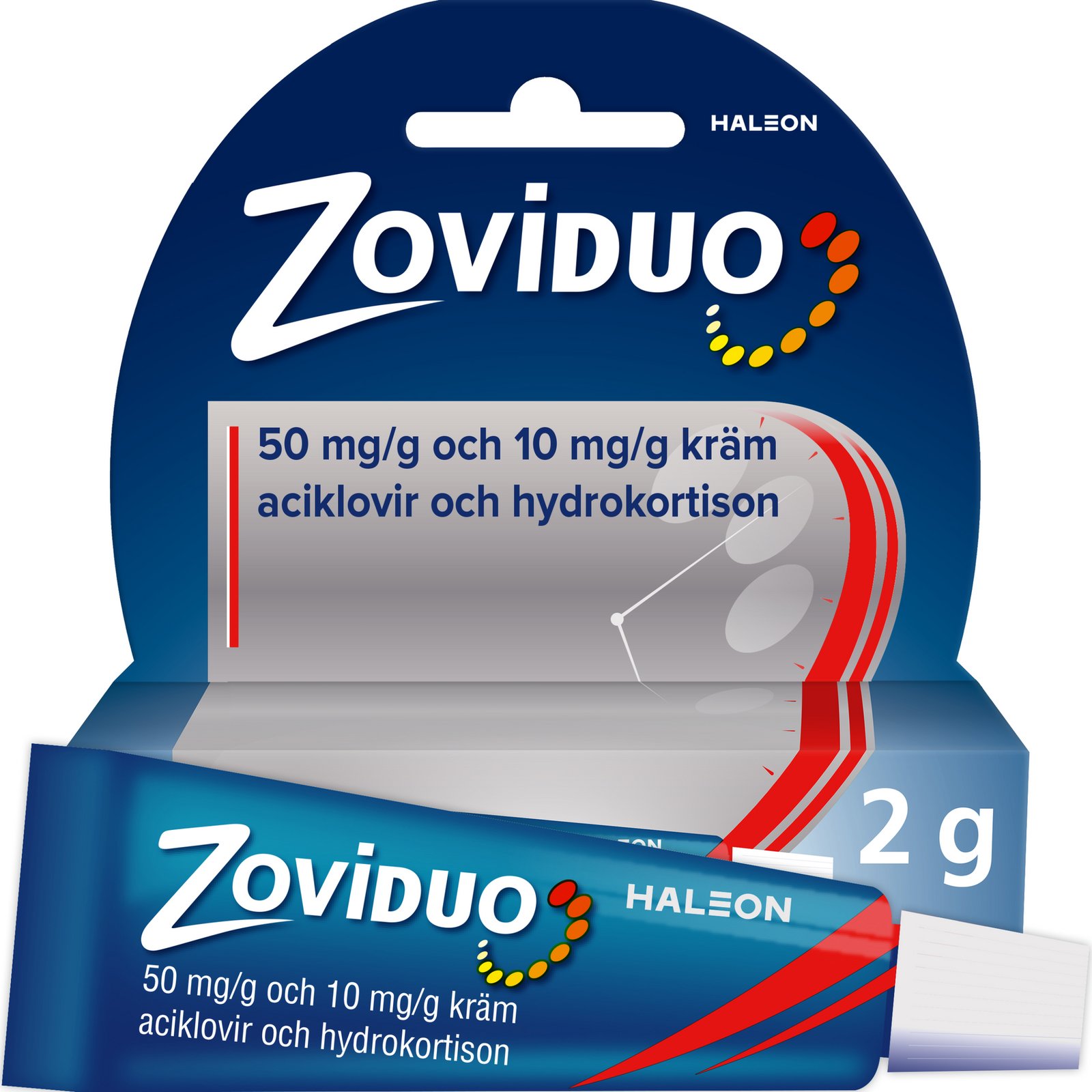 Zoviduo 2g kräm hydrokortison tub
