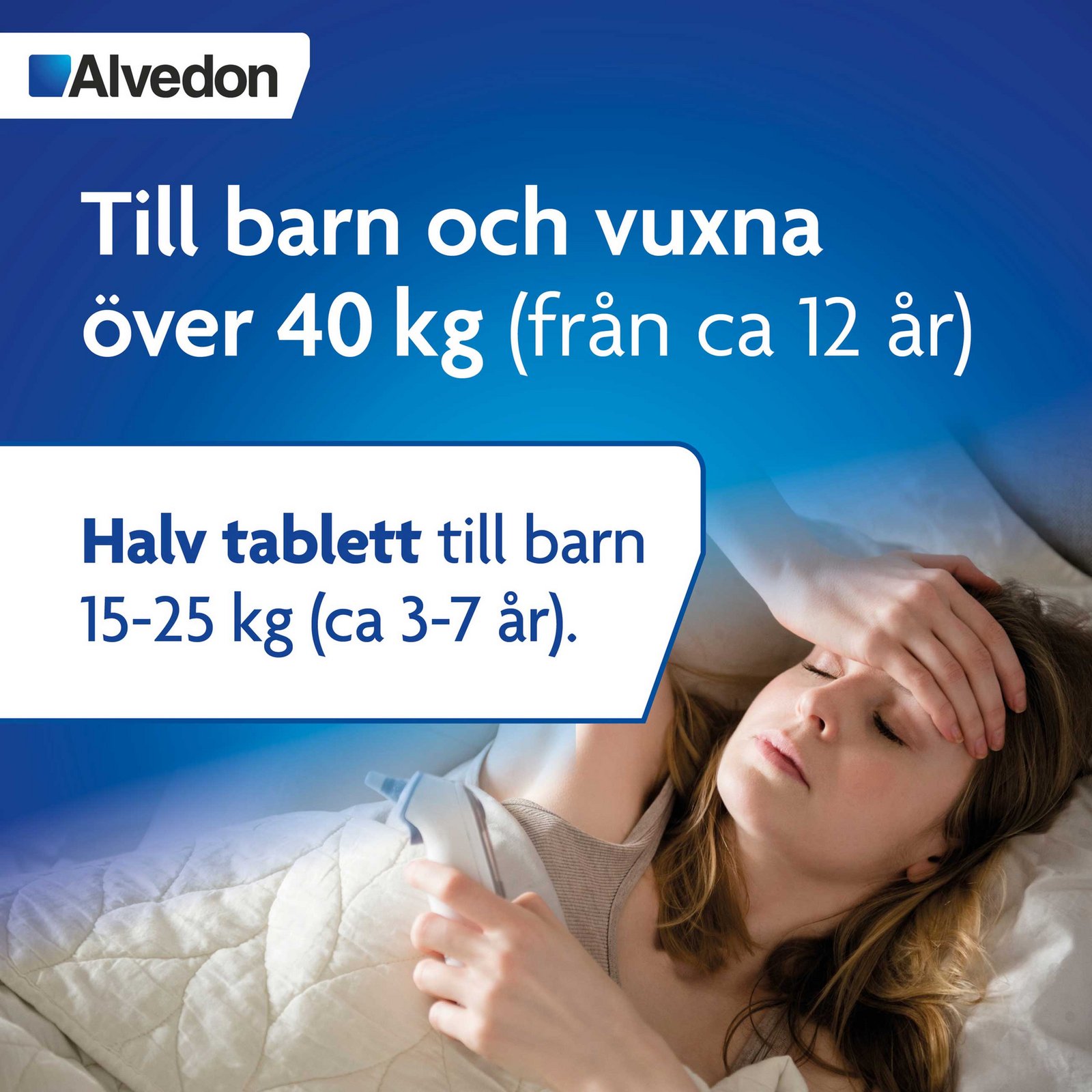 Alvedon Novum 500 mg Paracetamol Filmdragerade Tabletter 20 st