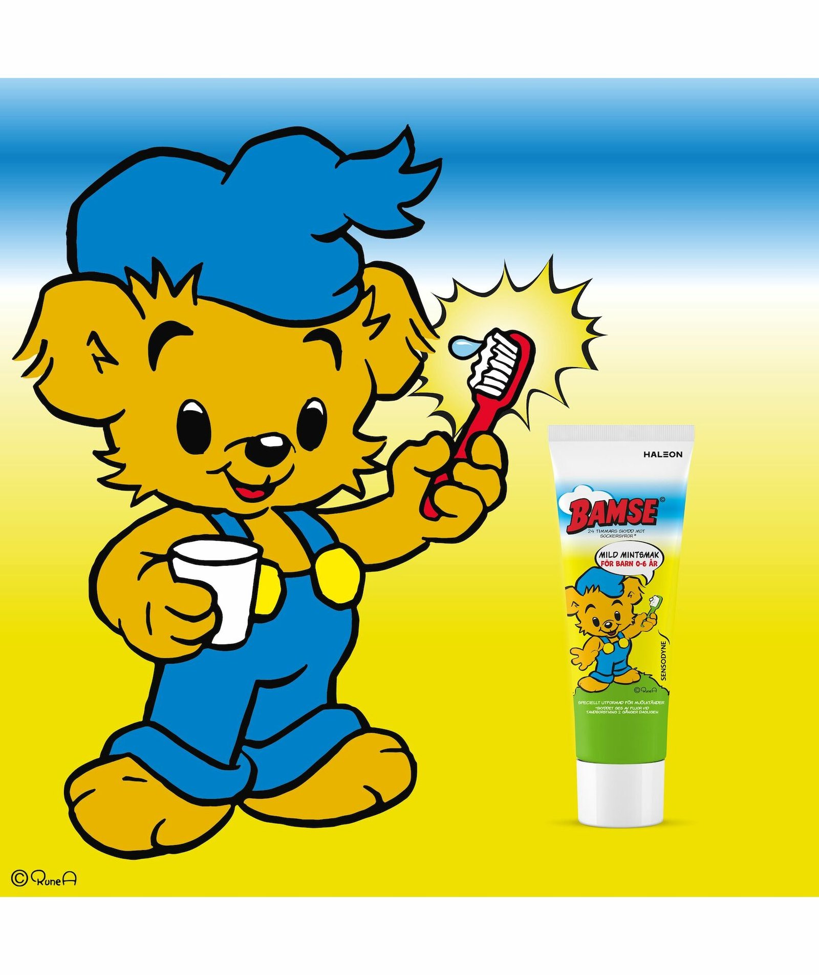 Sensodyne Bamse Barntandkräm 75 ml