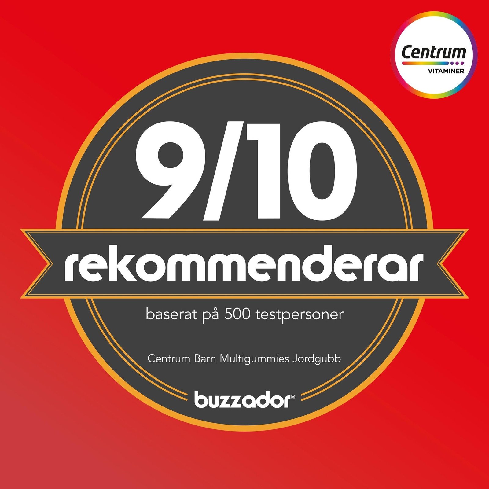 Centrum Barn Multivitamin Gummies Jordgubb 60 gummies