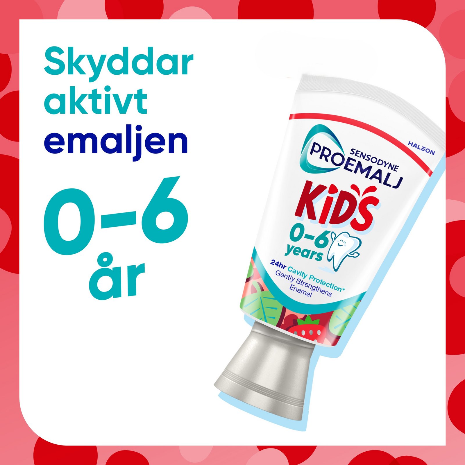Sensodyne ProEmalj Kids 0-6 år tandkräm 50 ml