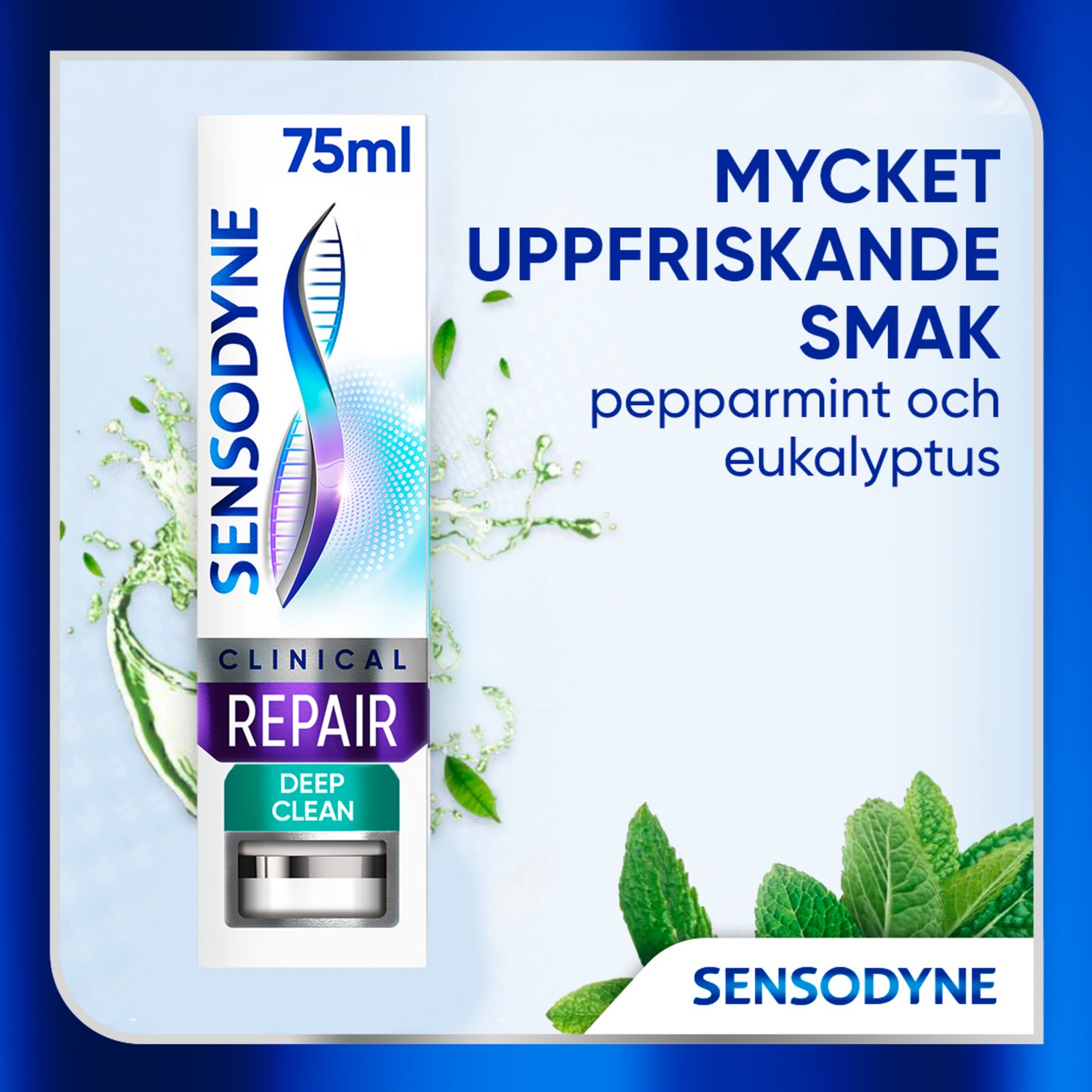 Sensodyne Clinical Repair Deep Clean Tandkräm 75 ml