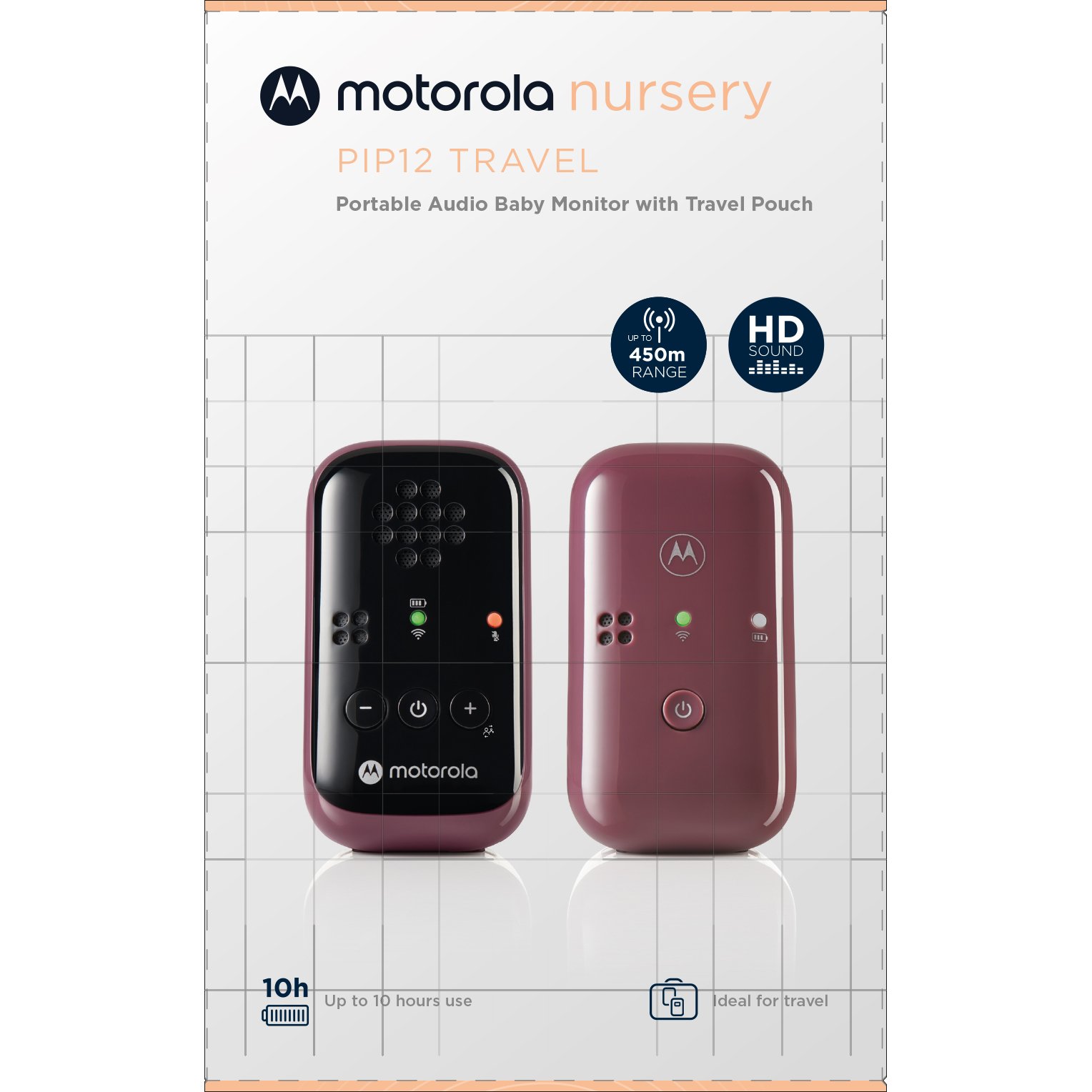 MOTOROLA Baby Monitor PIP12 Audio 1 st