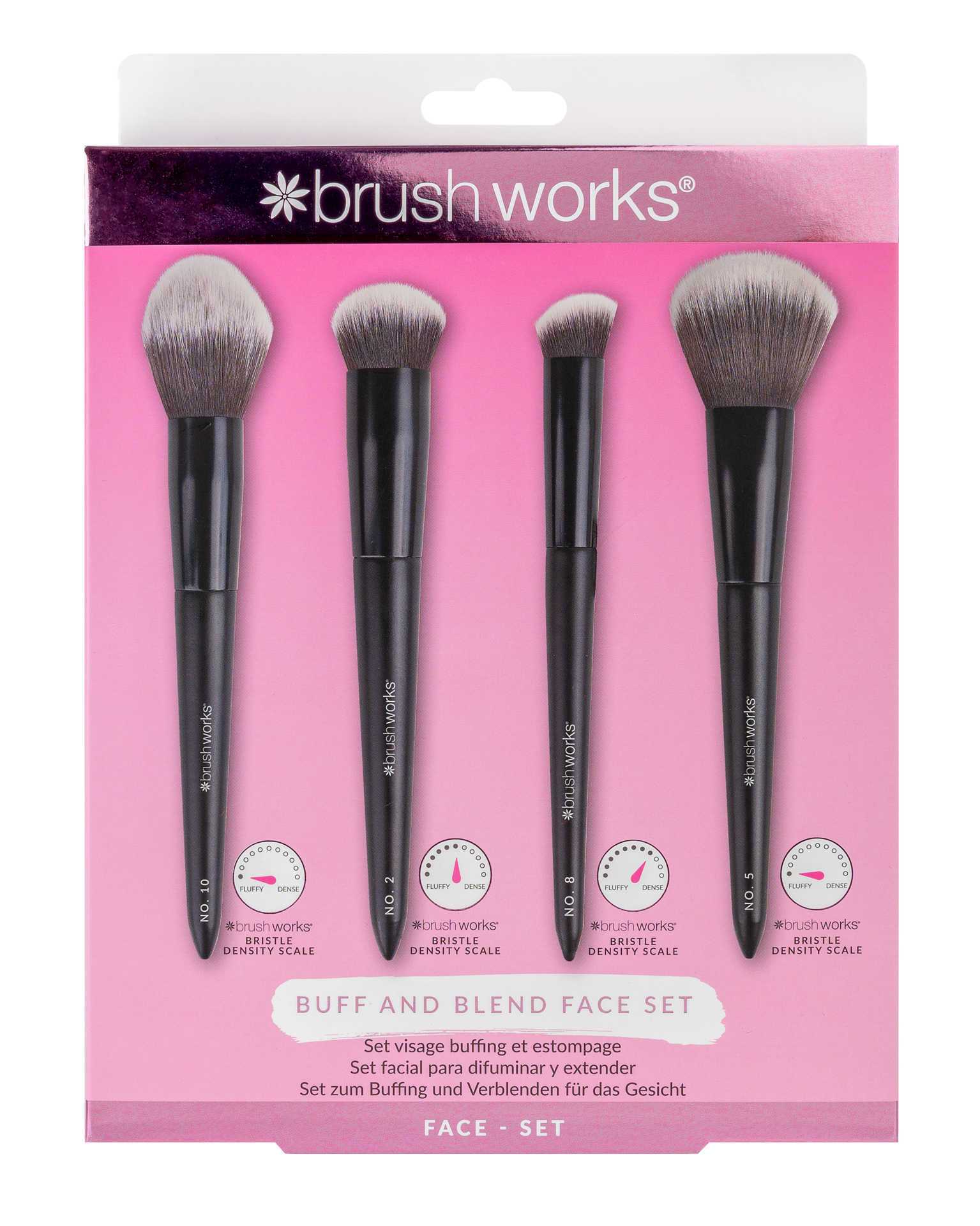 Brushworks Buff and Blend Face Set
