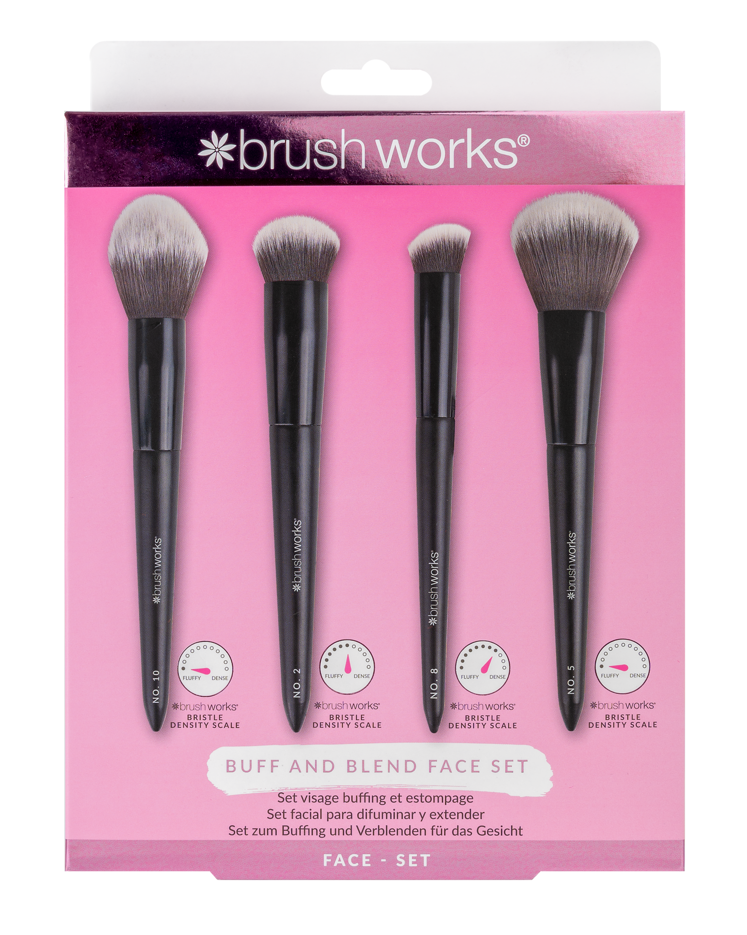 Brushworks Buff and Blend Face Set