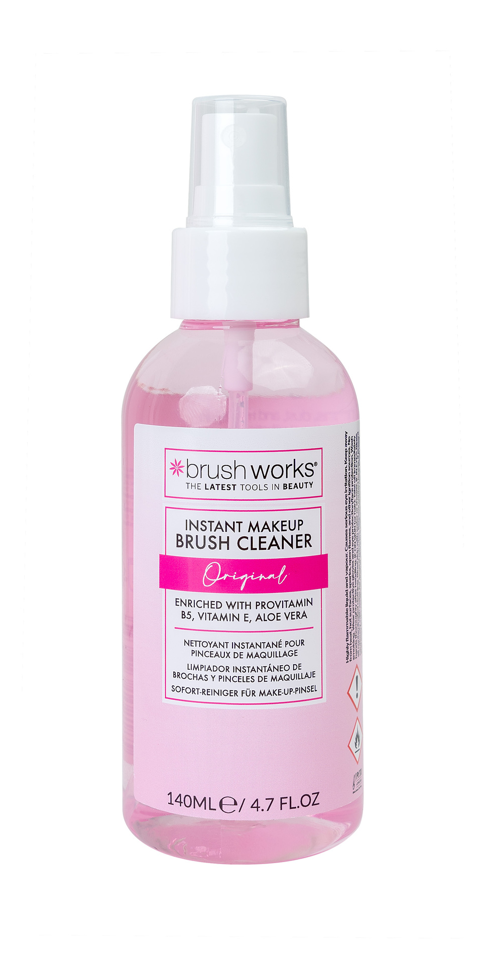 Brushworks Instant Makeup Brush Cleanser 140ml