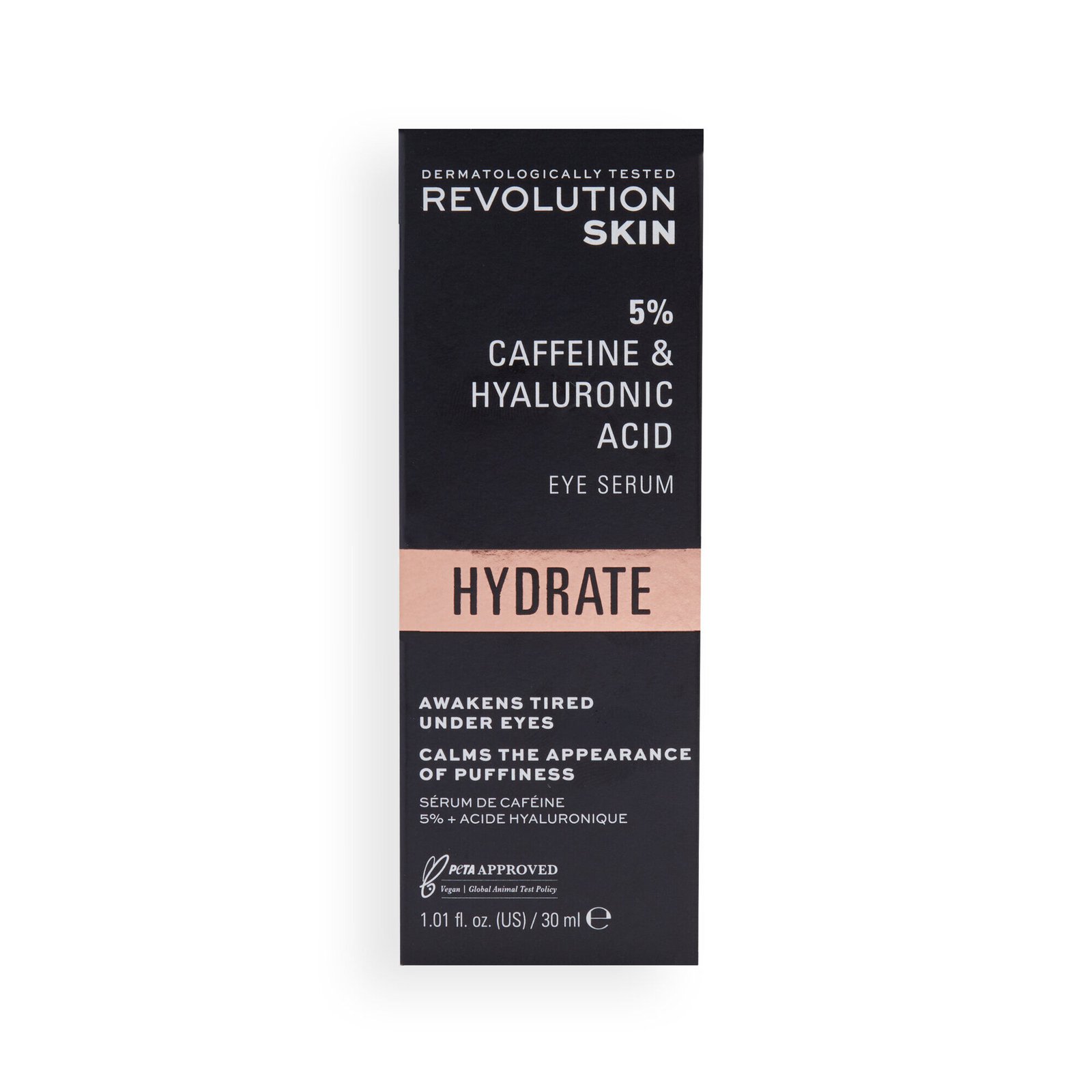 Revolution Skincare Targeted Under Eye Serum - 5% Caffeine Solution + Hyaluronic Acid 30 ml