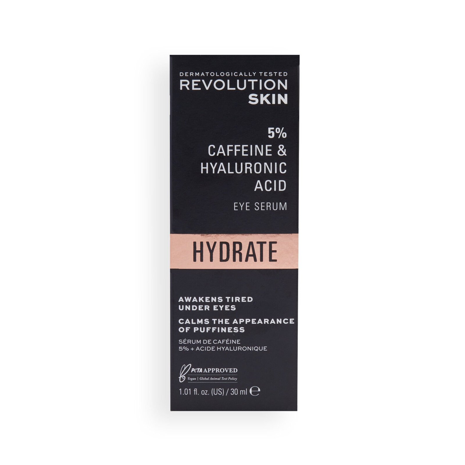Revolution Skincare Targeted Under Eye Serum - 5% Caffeine Solution + Hyaluronic Acid 30 ml