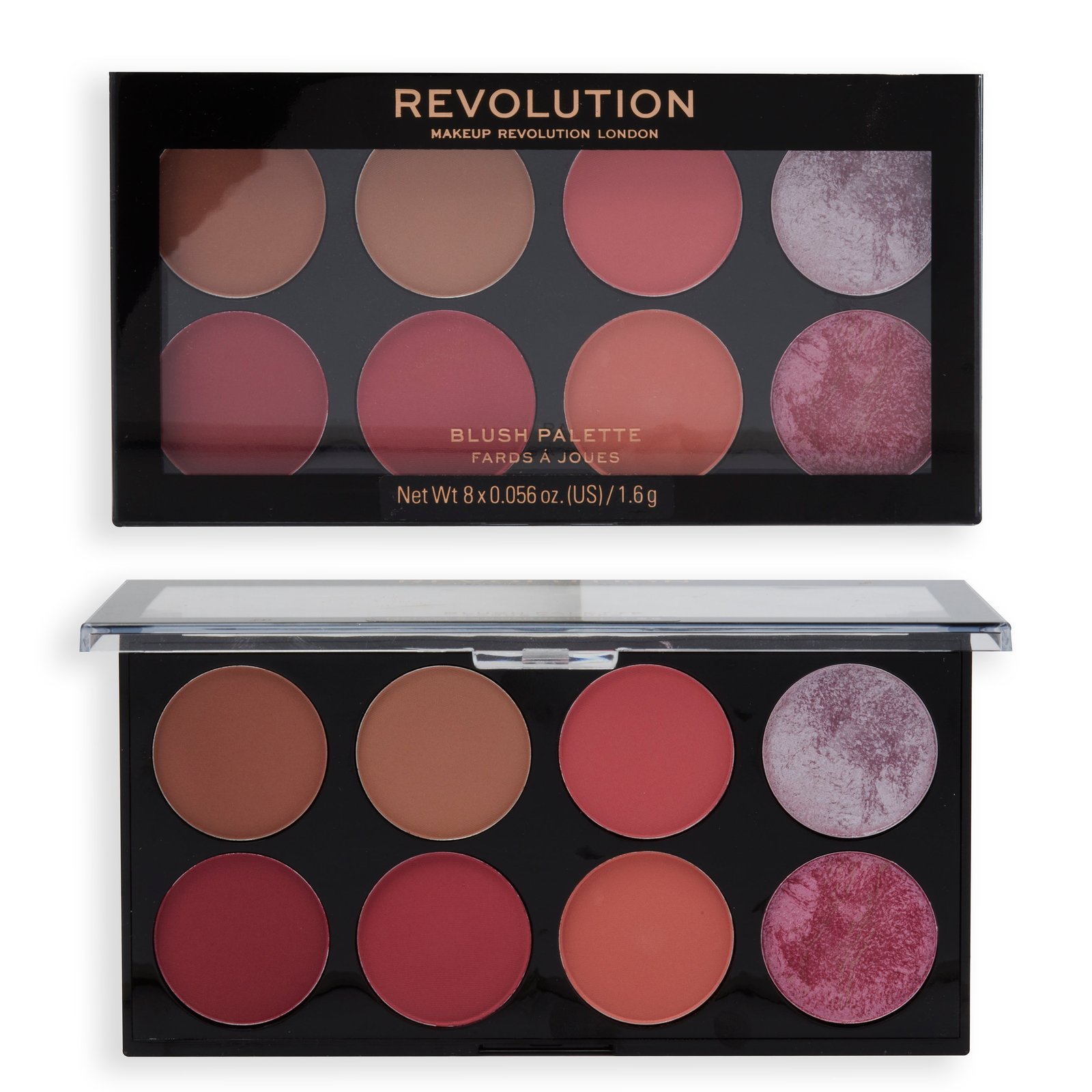 Makeup Revolution Ultra Blush Palette - Sugar and Spice 1,6g