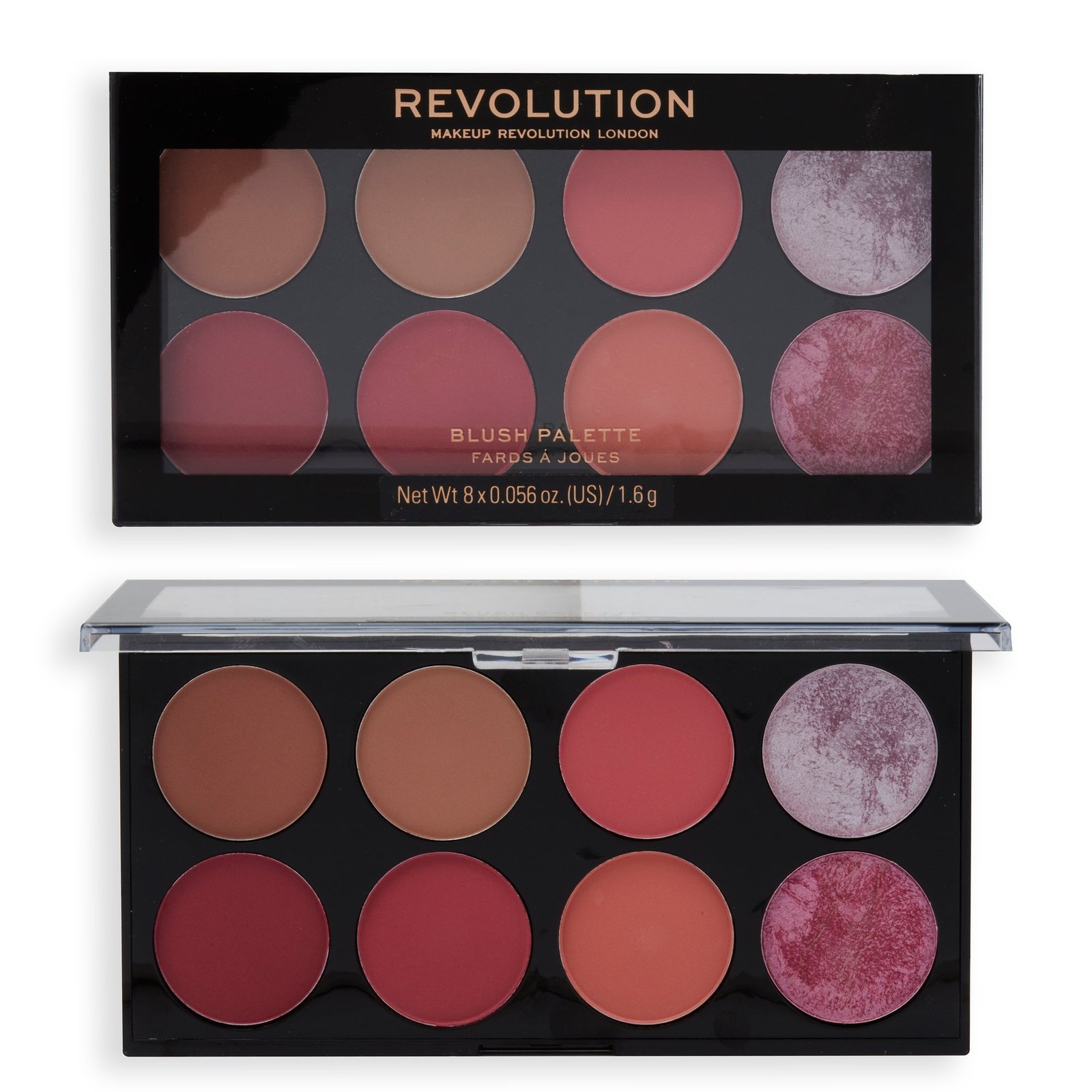 Makeup Revolution Ultra Blush Palette - Sugar and Spice 1,6g