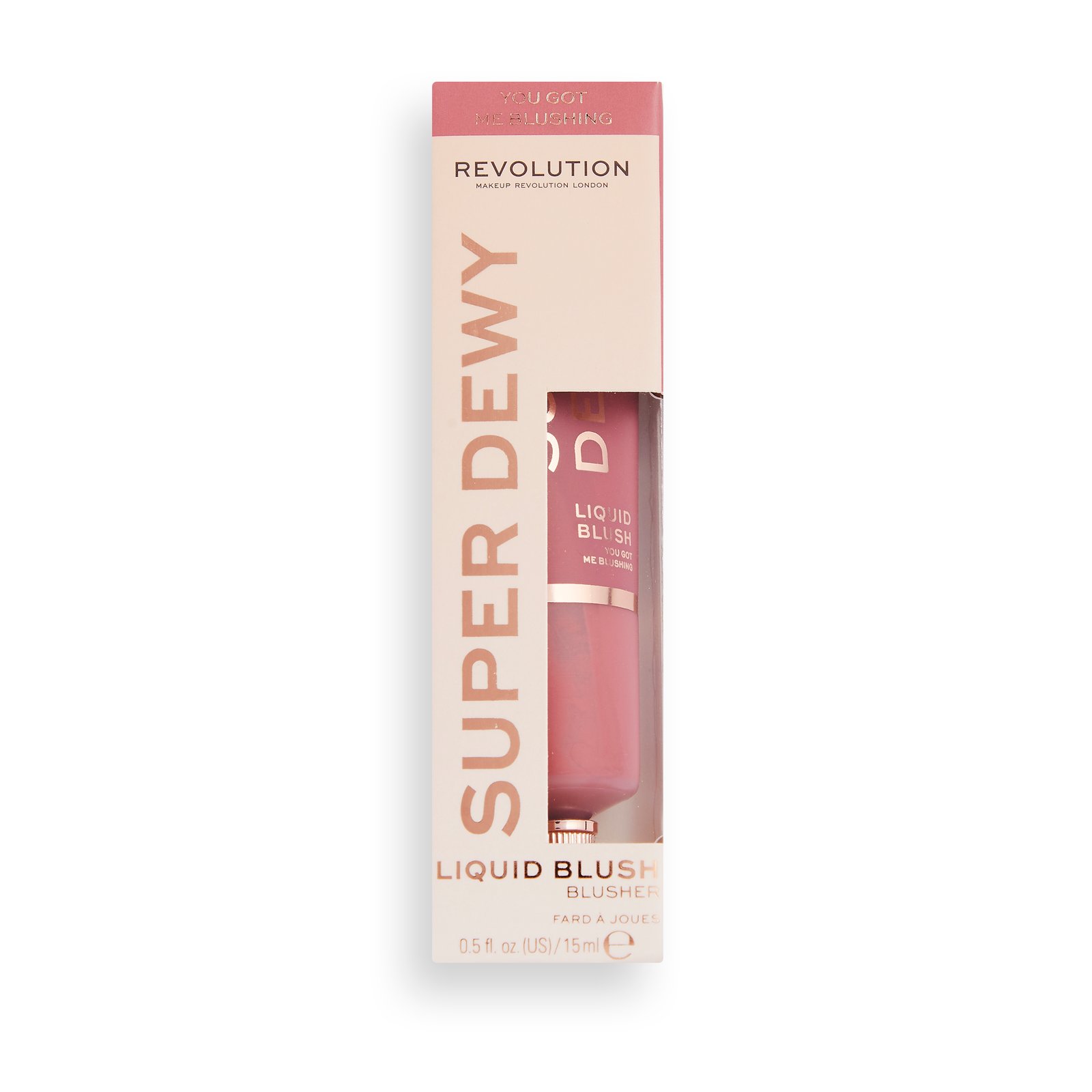 Makeup Revolution Superdewy Liquid Blush You Got Me Blushing 15 ml