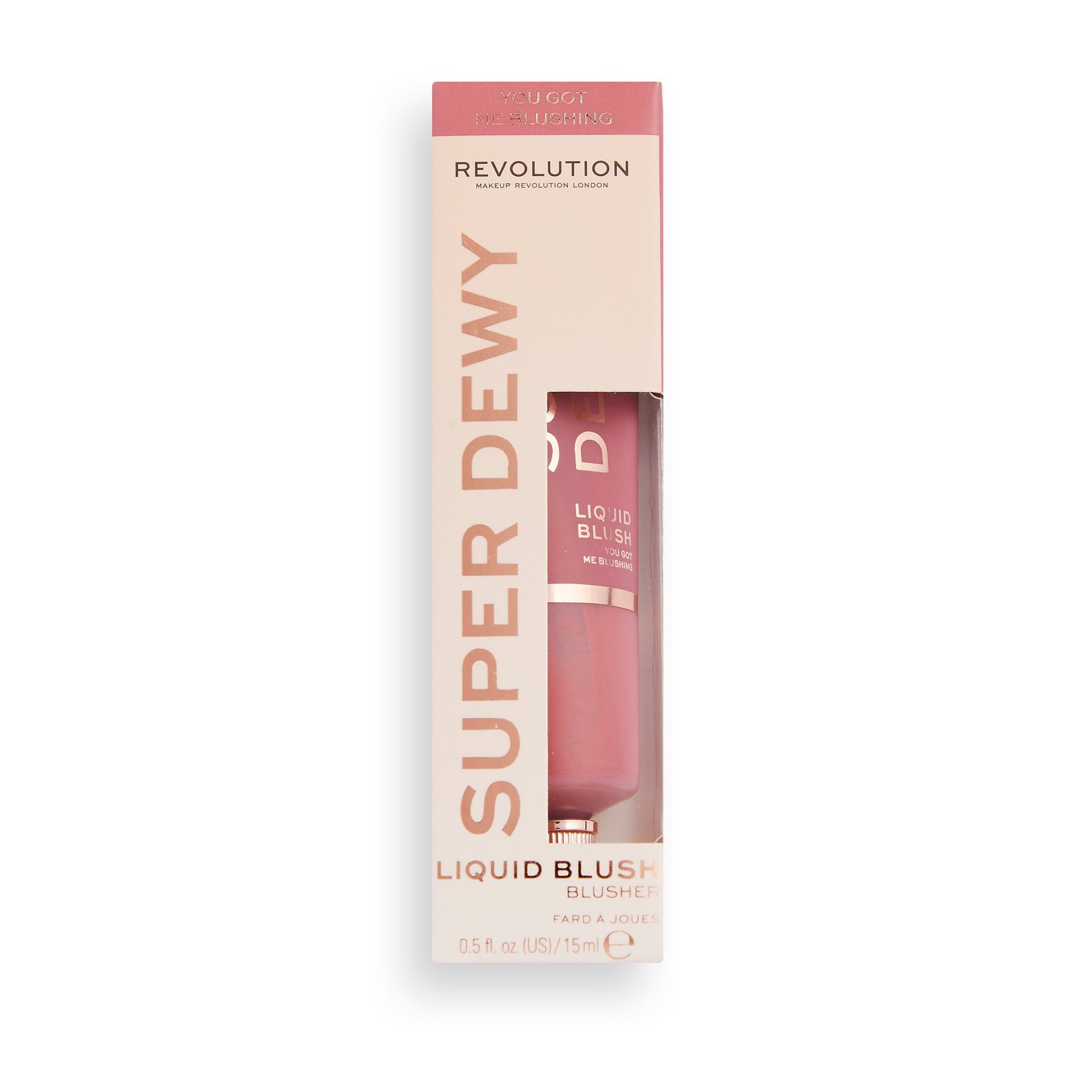 Makeup Revolution Superdewy Liquid Blush You Got Me Blushing 15 ml