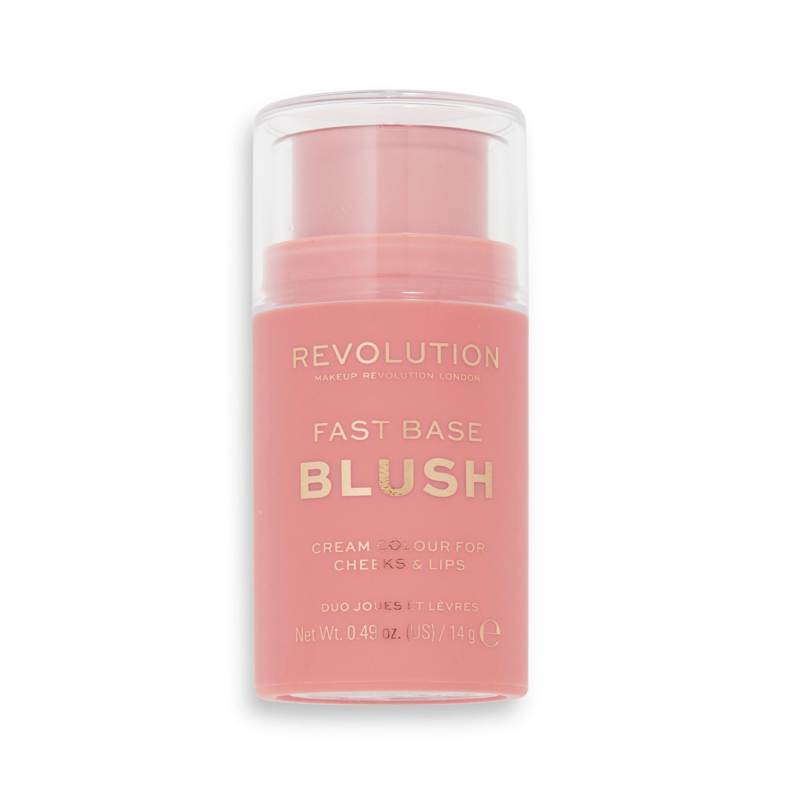 Makeup Revolution Fast Base Blush Stick Peach 14g