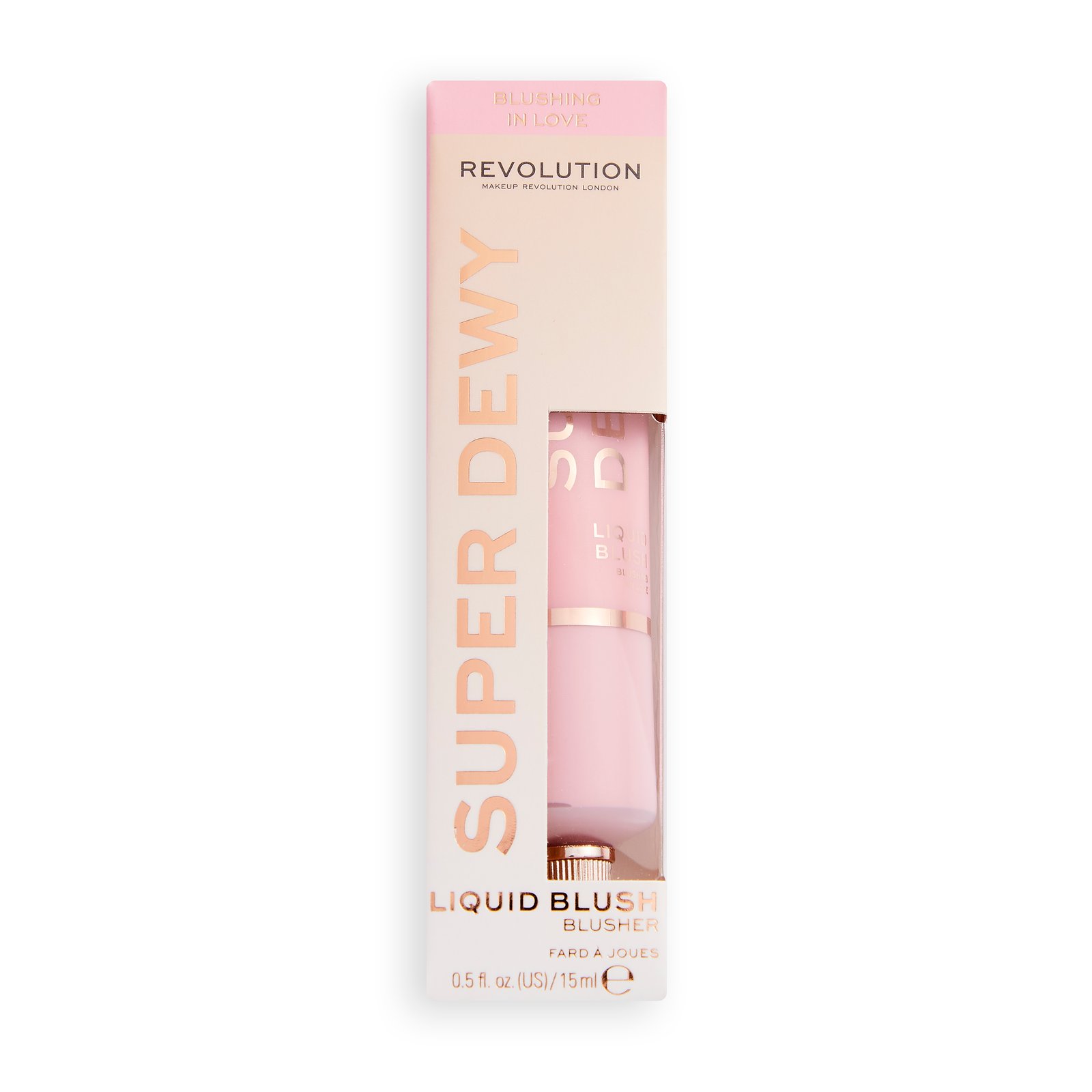 Makeup Revolution Superdewy Liquid Blush Blushing in Love 15 ml