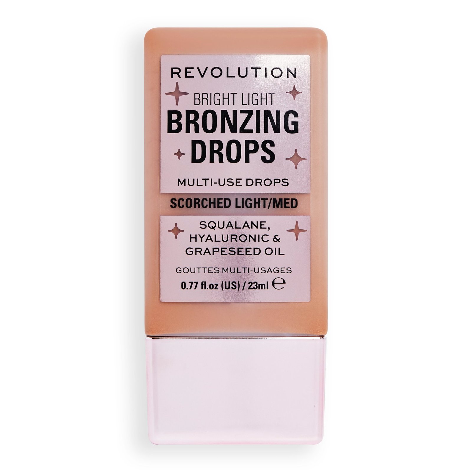 Revolution Bright Light Bronzing Drops Bronze Scorched 23 ml