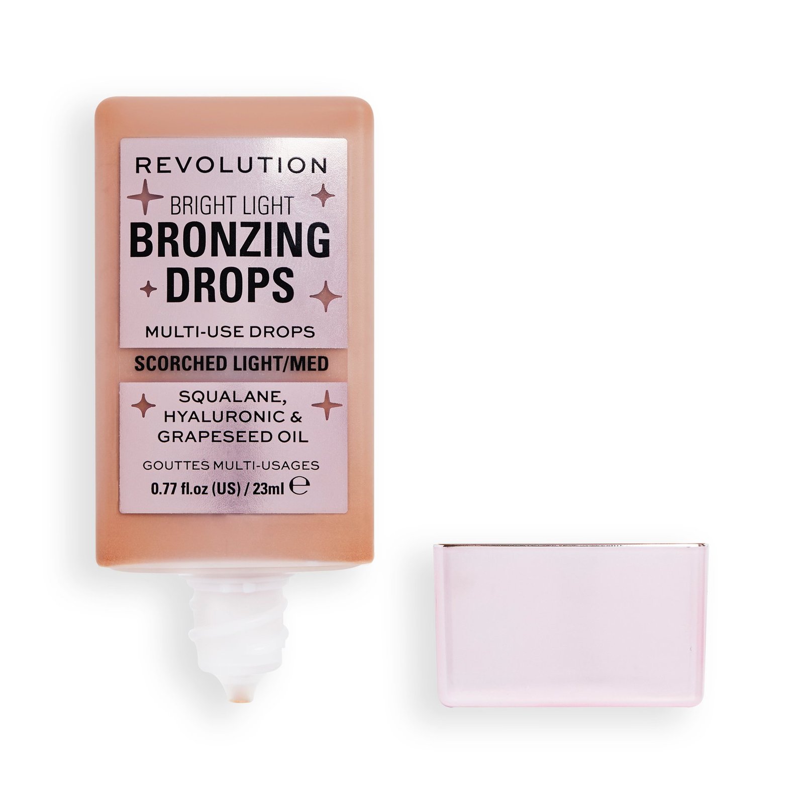 Revolution Bright Light Bronzing Drops Bronze Scorched 23 ml