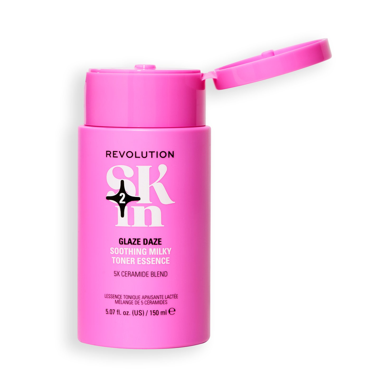 Revolution Skin Glaze Daze Soothing Milky Toner Essence 150 ml