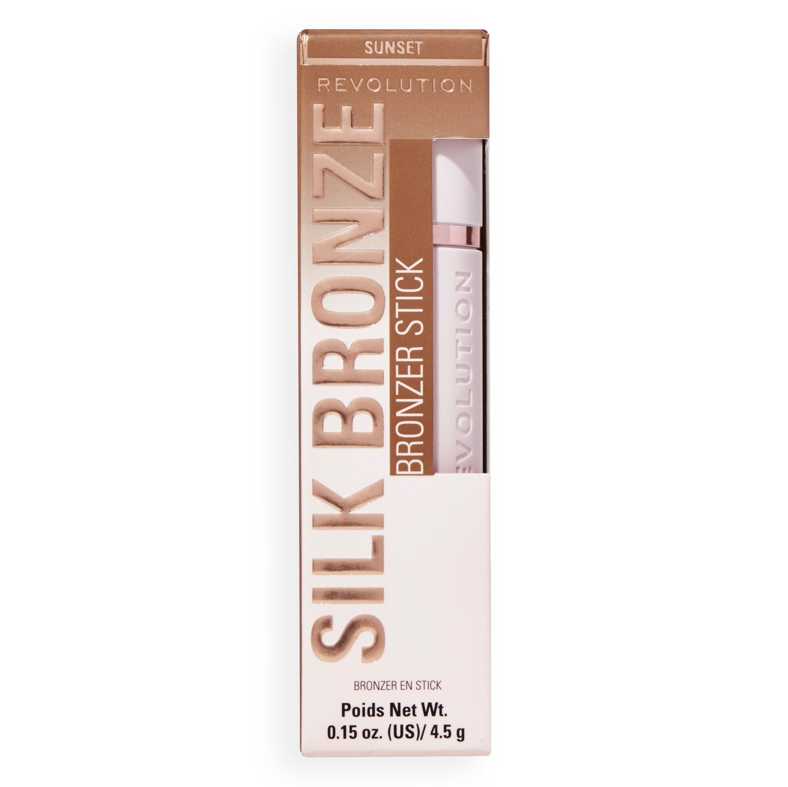 Revolution Skin Silk Bronzer Stick Medium Sunset 4,5 g