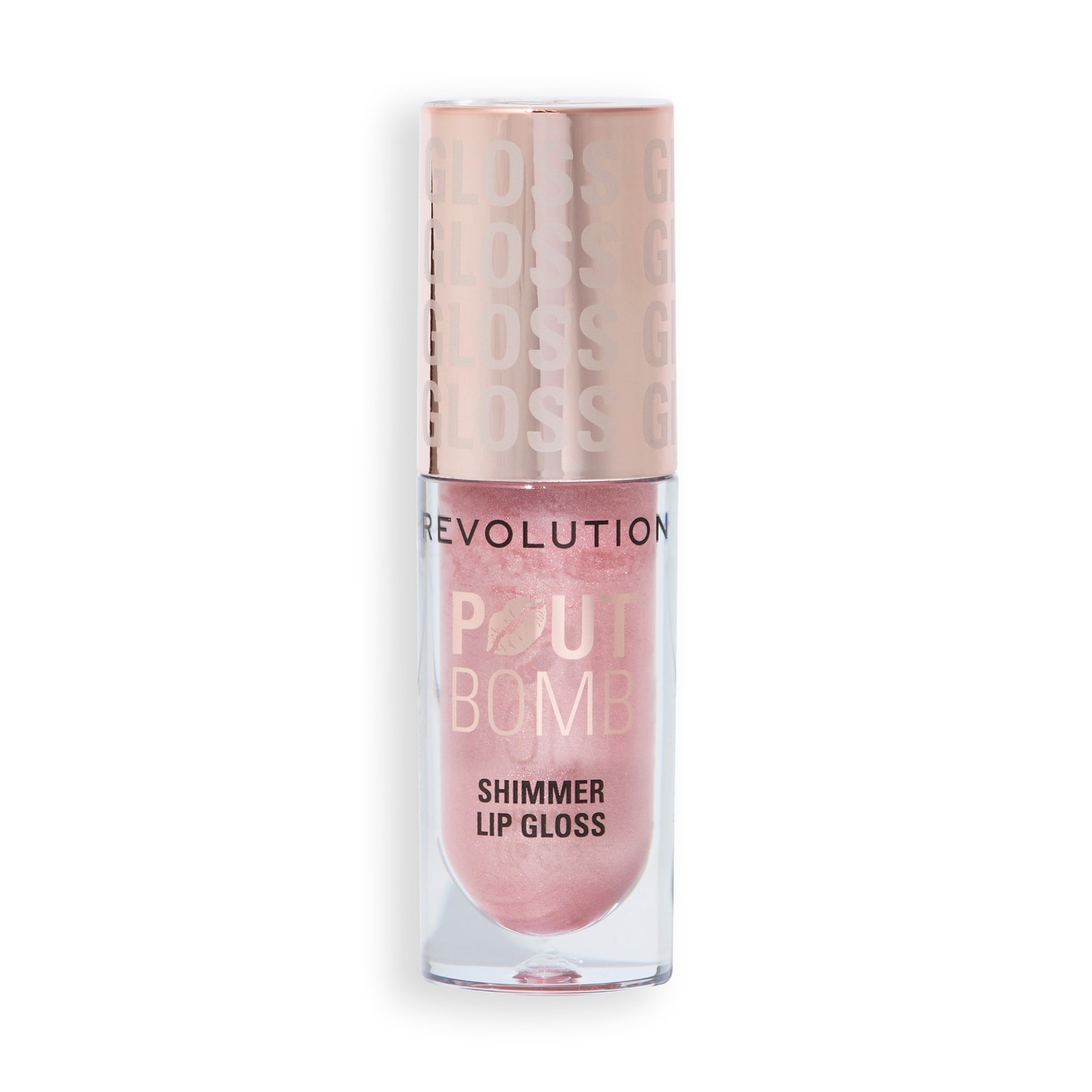 Revolution Beauty London Pout Bomb Shimmer Gloss Shine Pink 4,5 ml